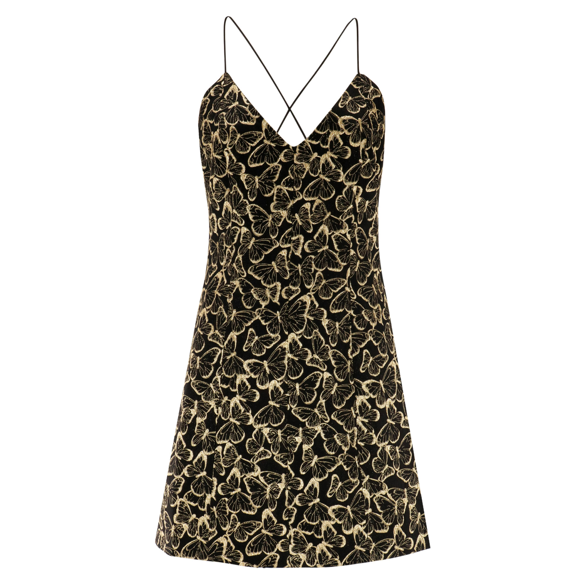 Tayla Structured Lantern Mini Dress