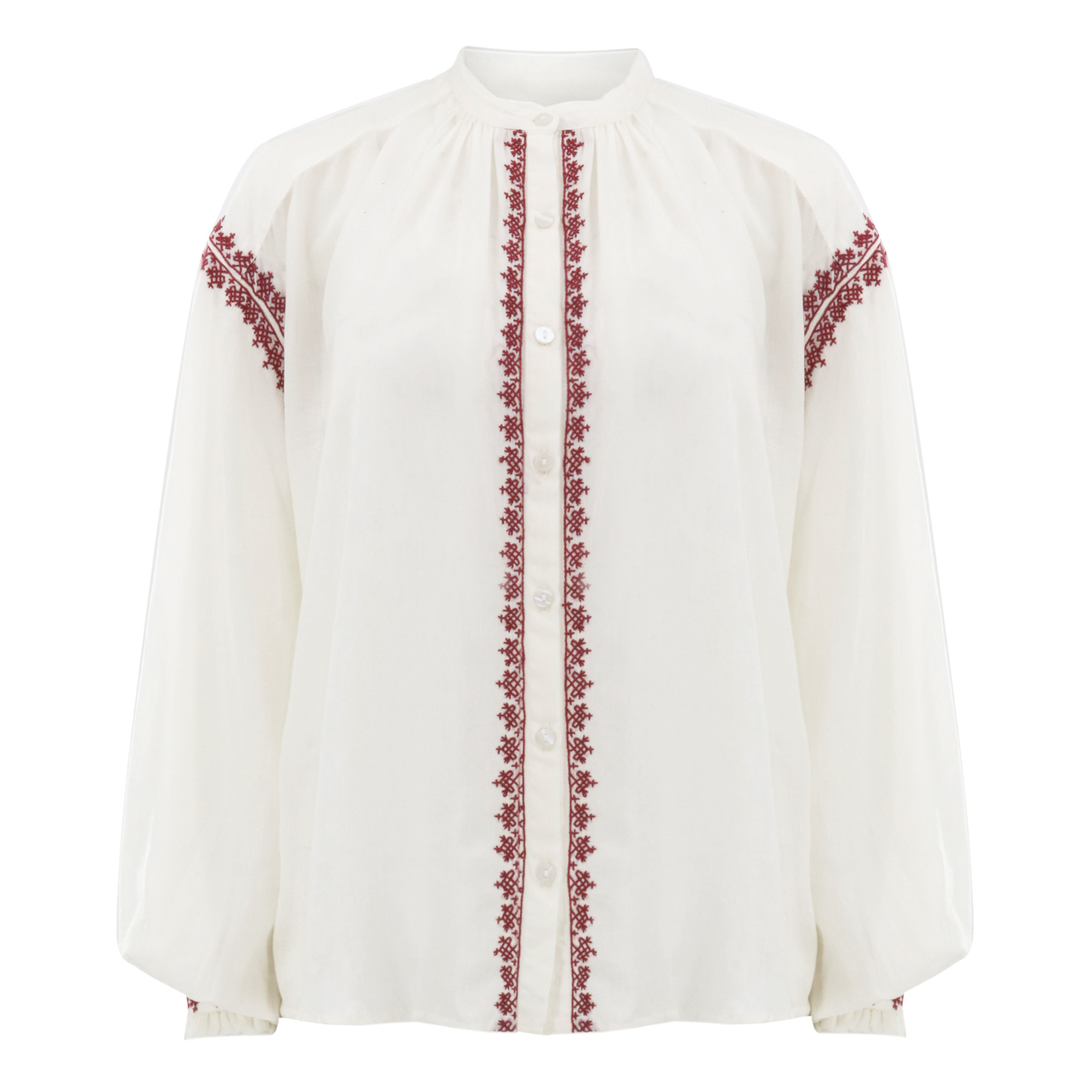 Poet Snow Beam Blouse