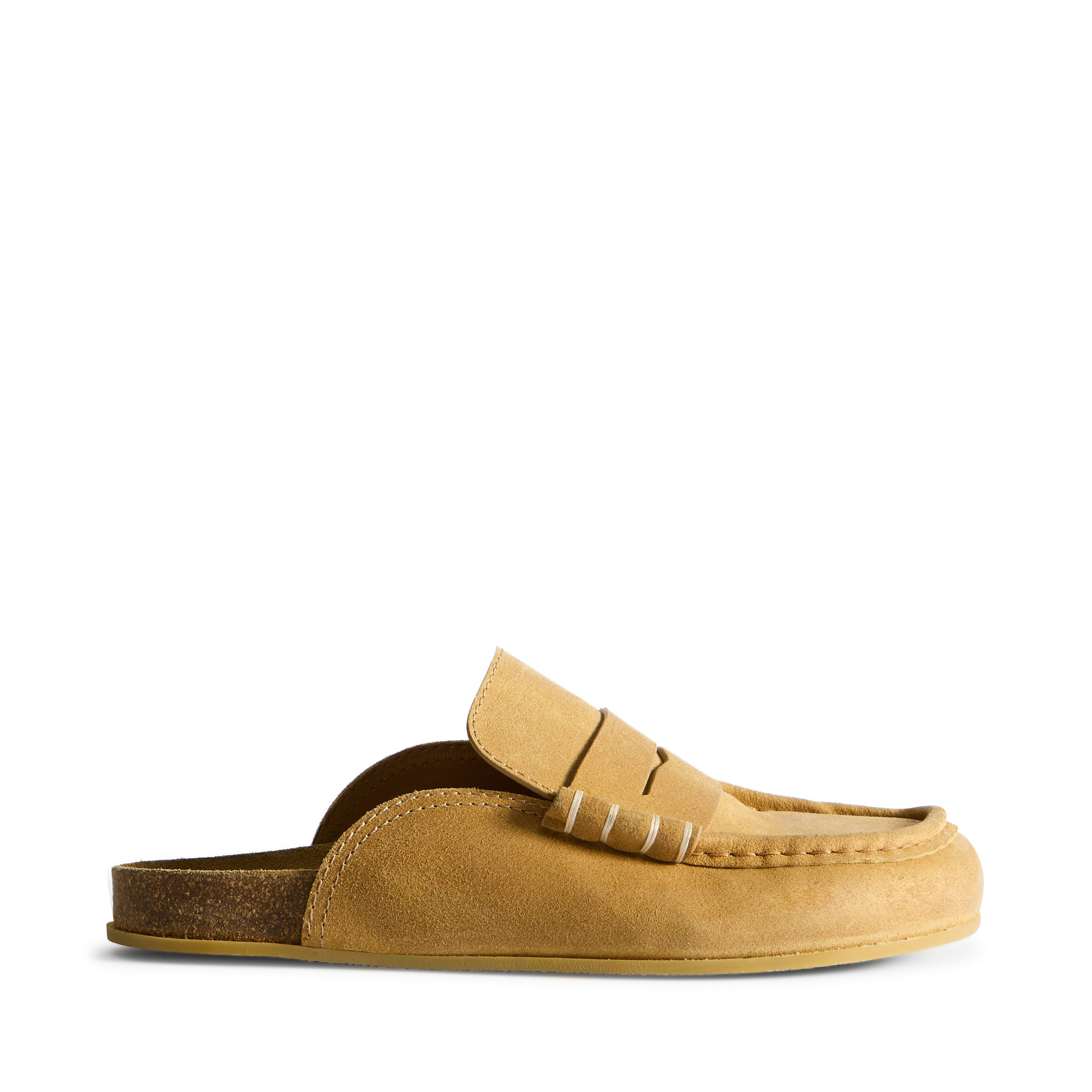 Stitch Loafer Mules