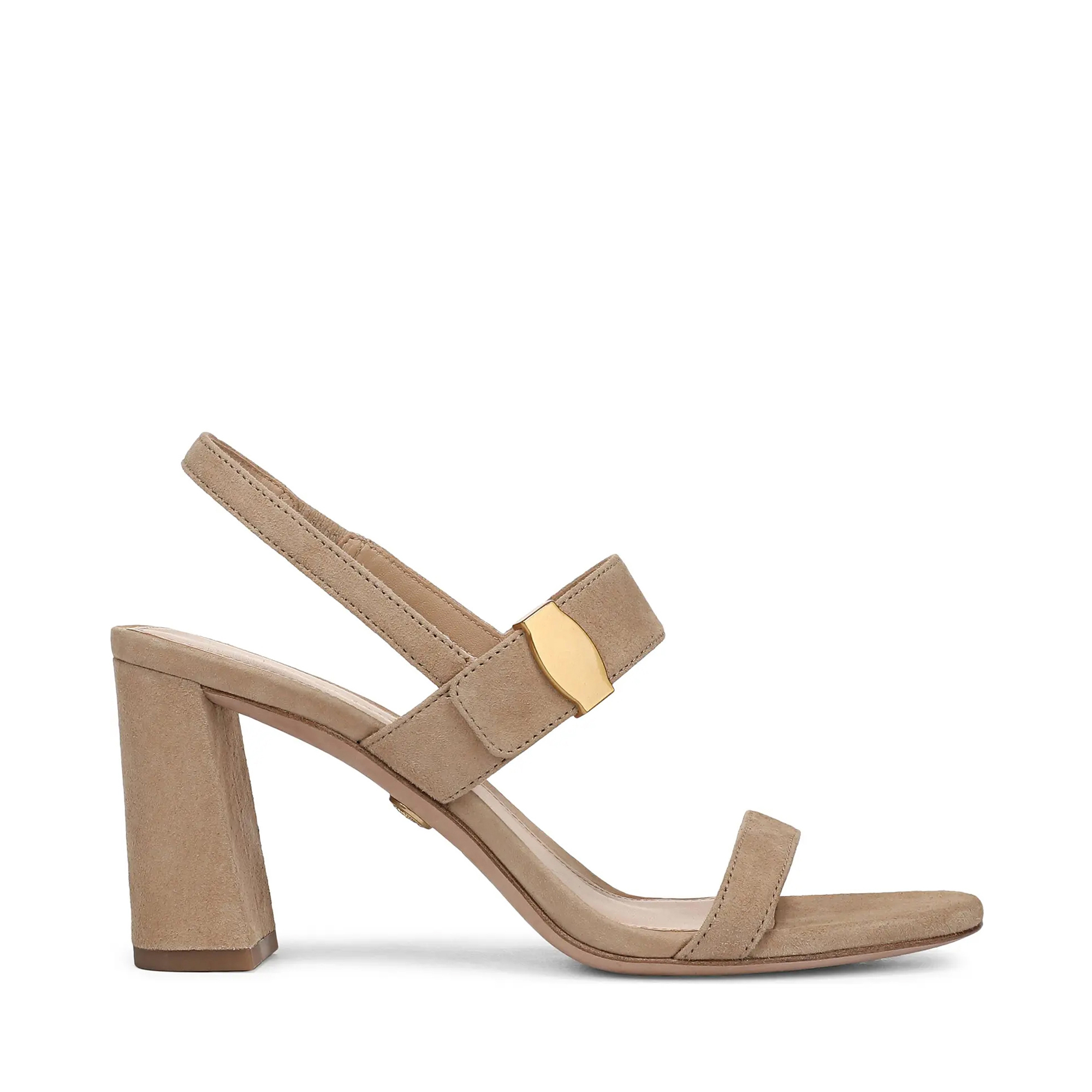 Genetta Suede Slingback Sandal