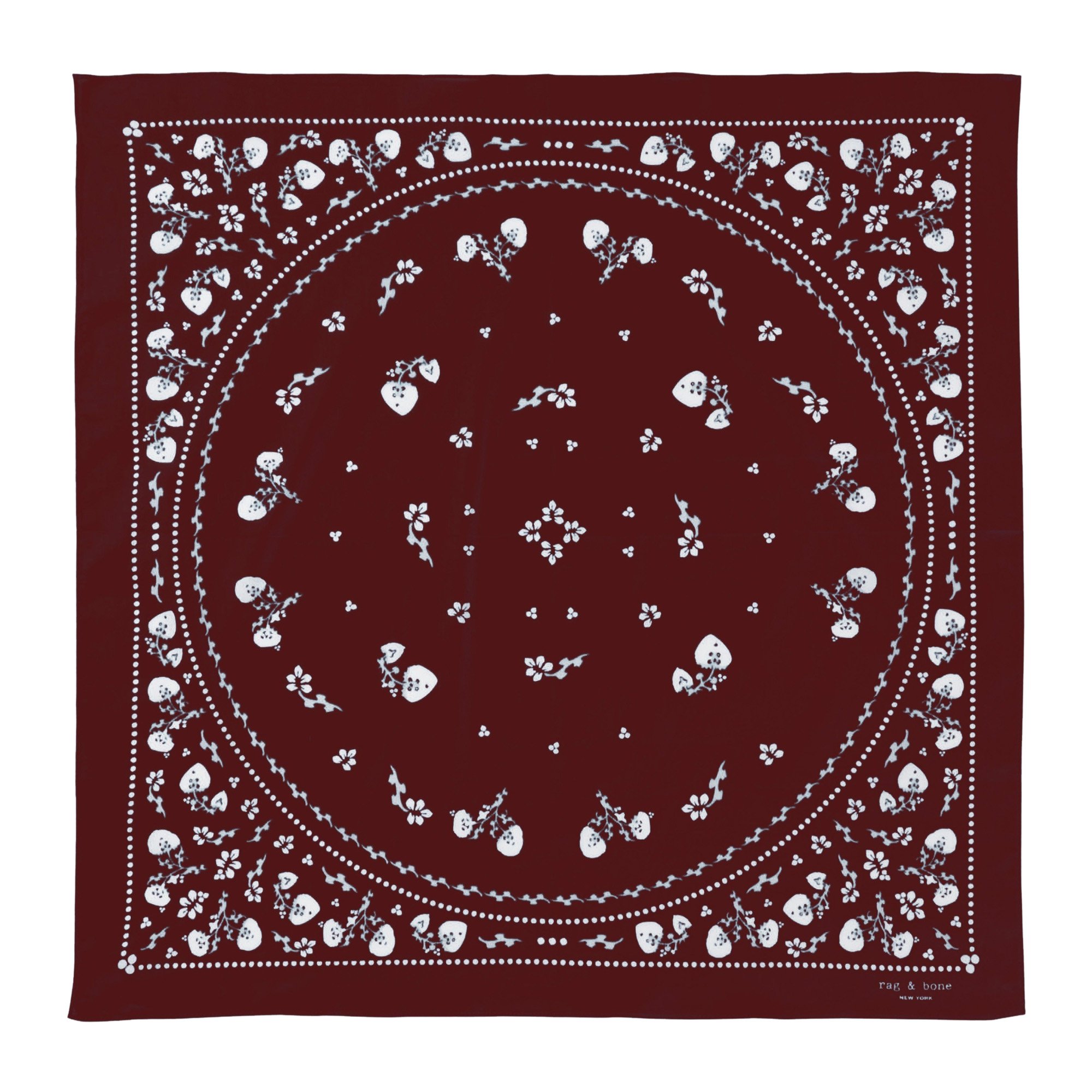 Floral Western Bandana