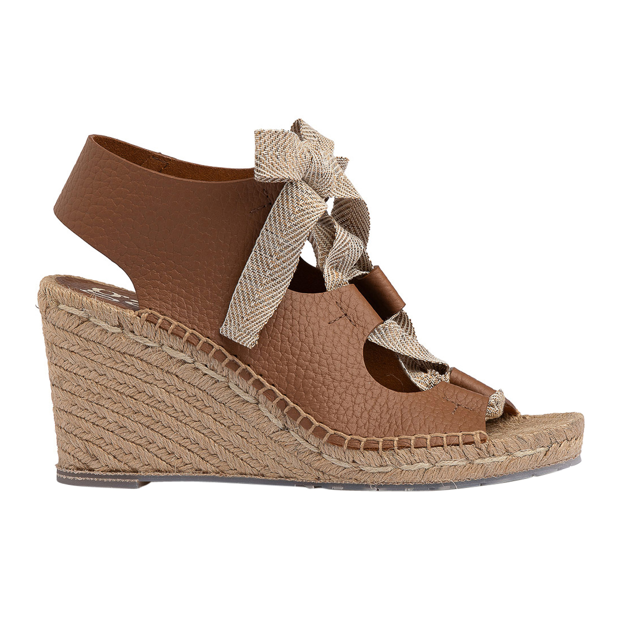 Otelia Lace-Up Suede Espadrille Sandals
