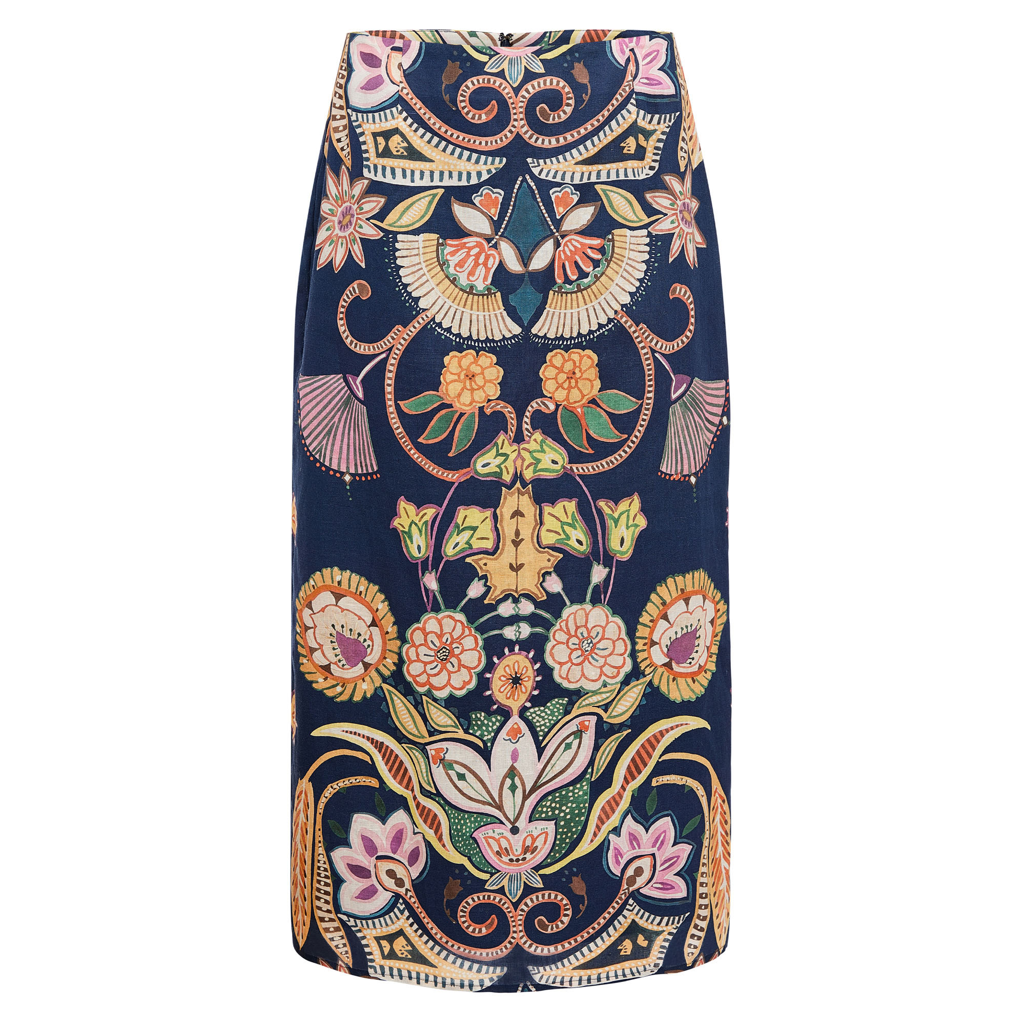 Sutton Midi Sheath Skirt