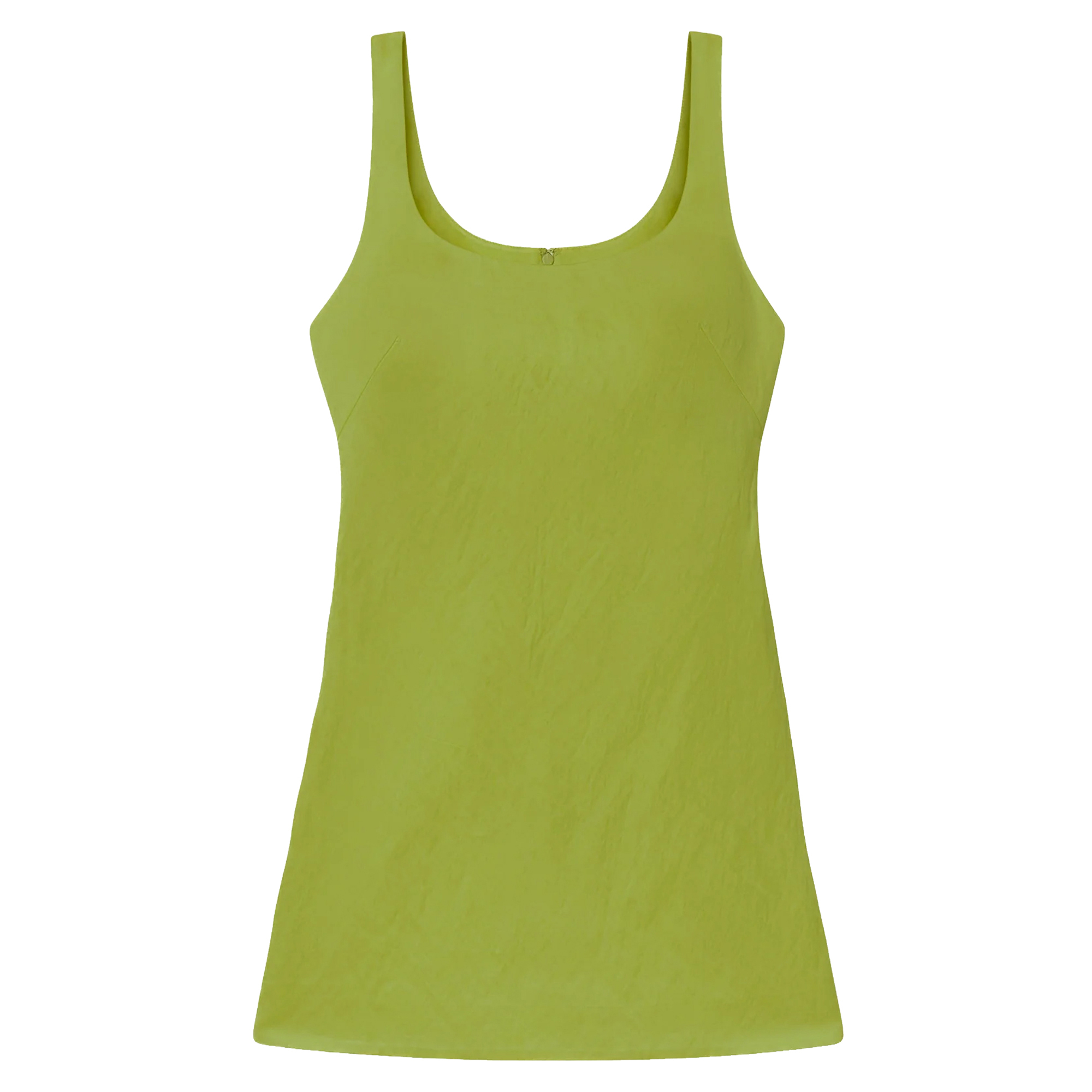 Faye Sleeveless Satin Mini Dress
