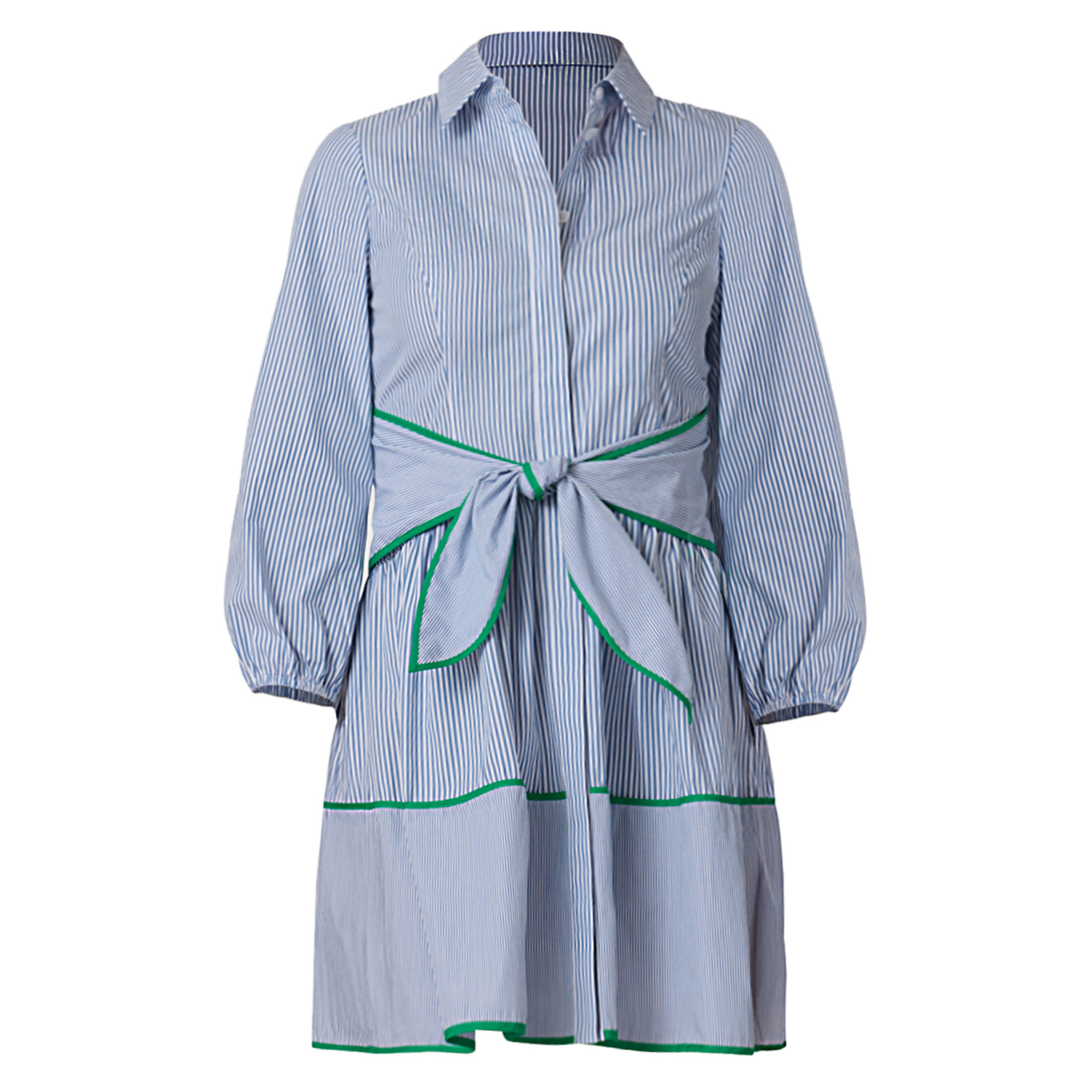 Chatfield Striped Poplin Mini Dress