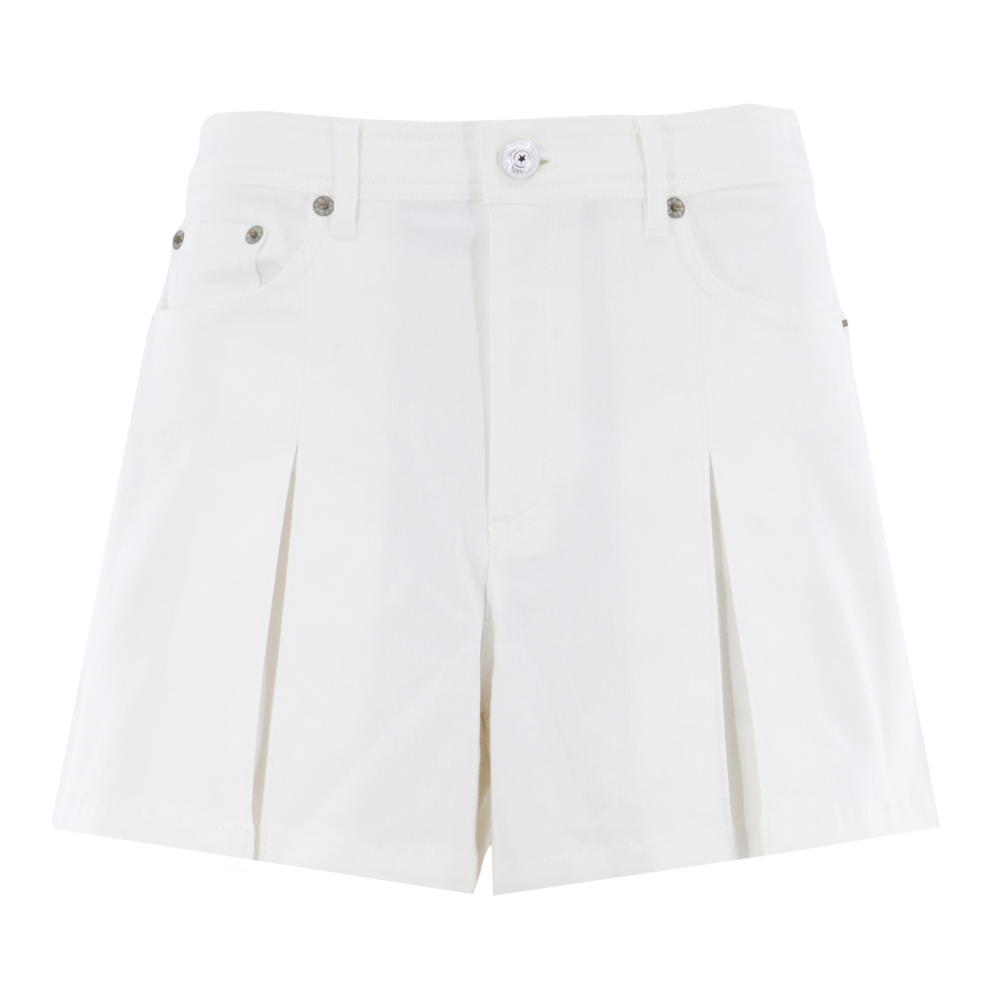White Denim Desi Short