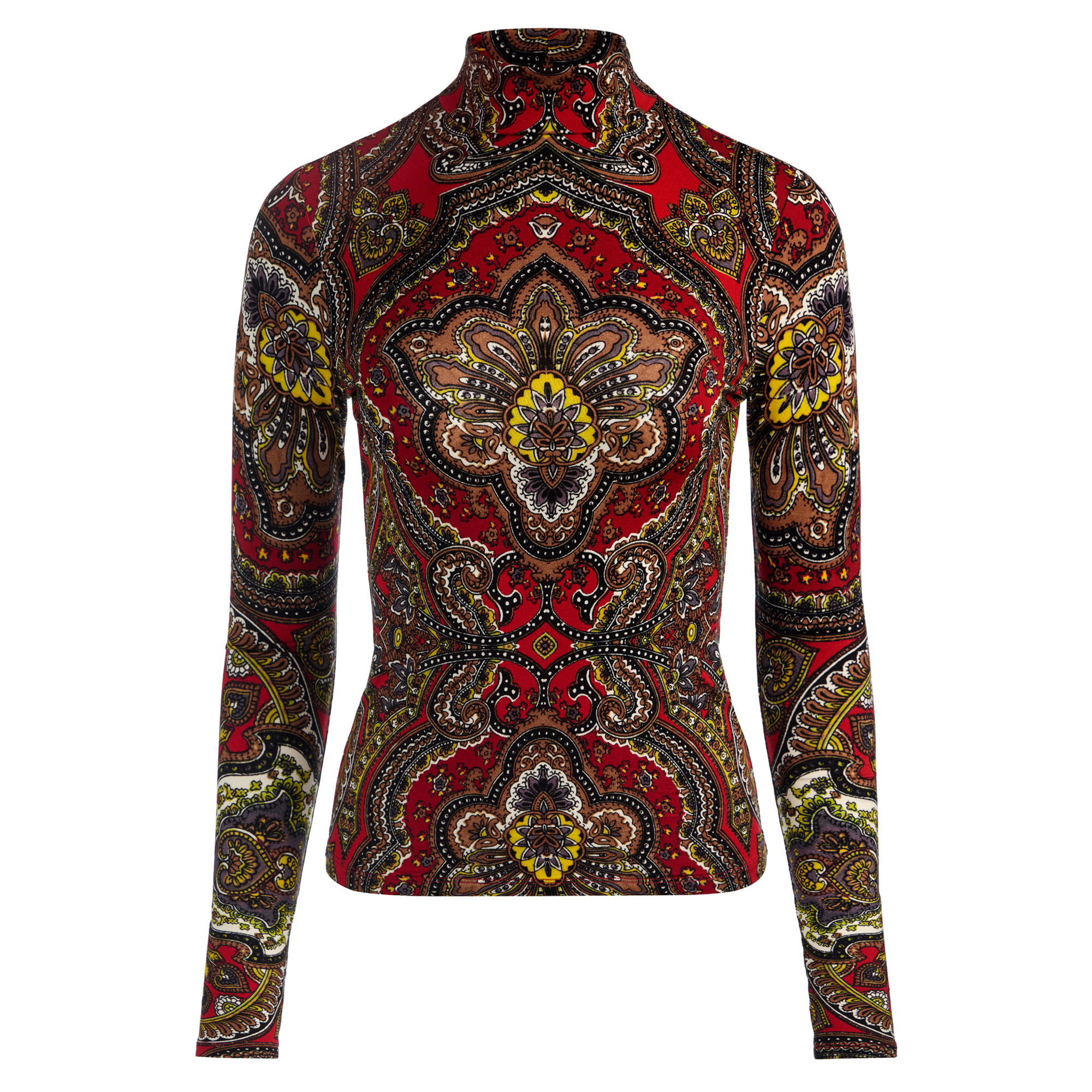 Delaina Long Sleeve Turtleneck Top