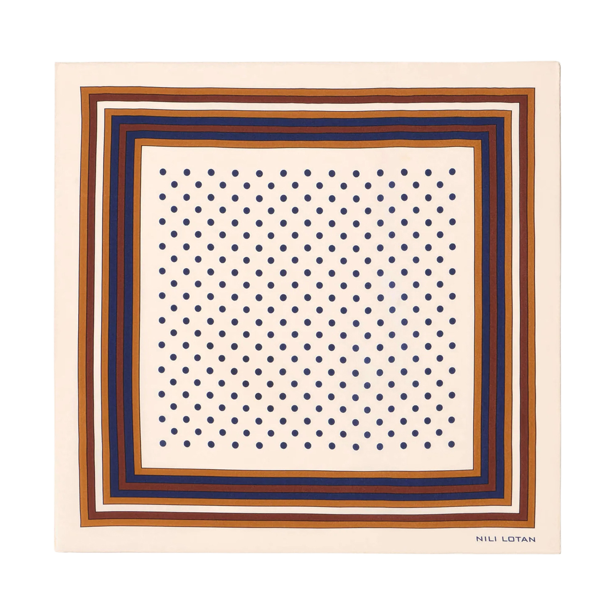 Vintage Polka Dot Scarf