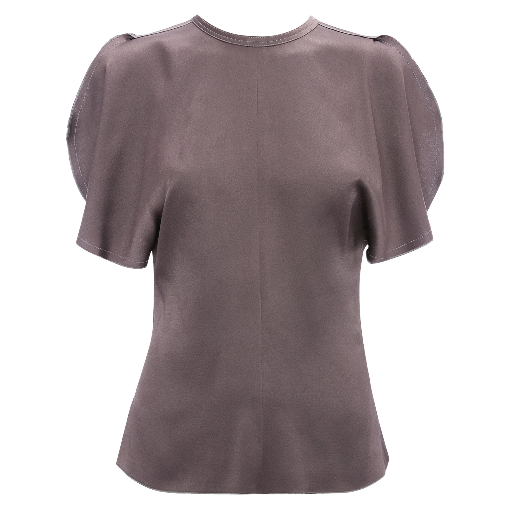 Bela Short Sleeve Satin Top
