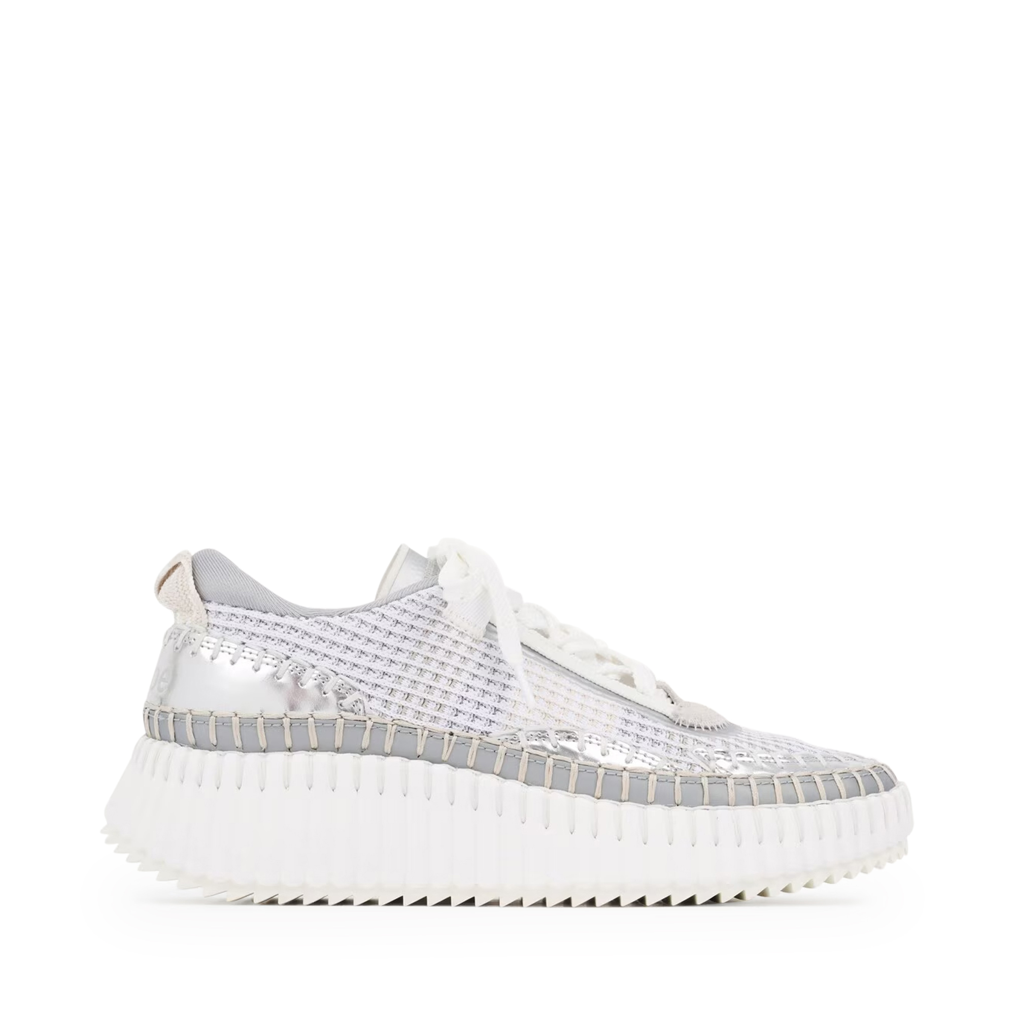 Nama Metallic Knit Mesh Sneaker