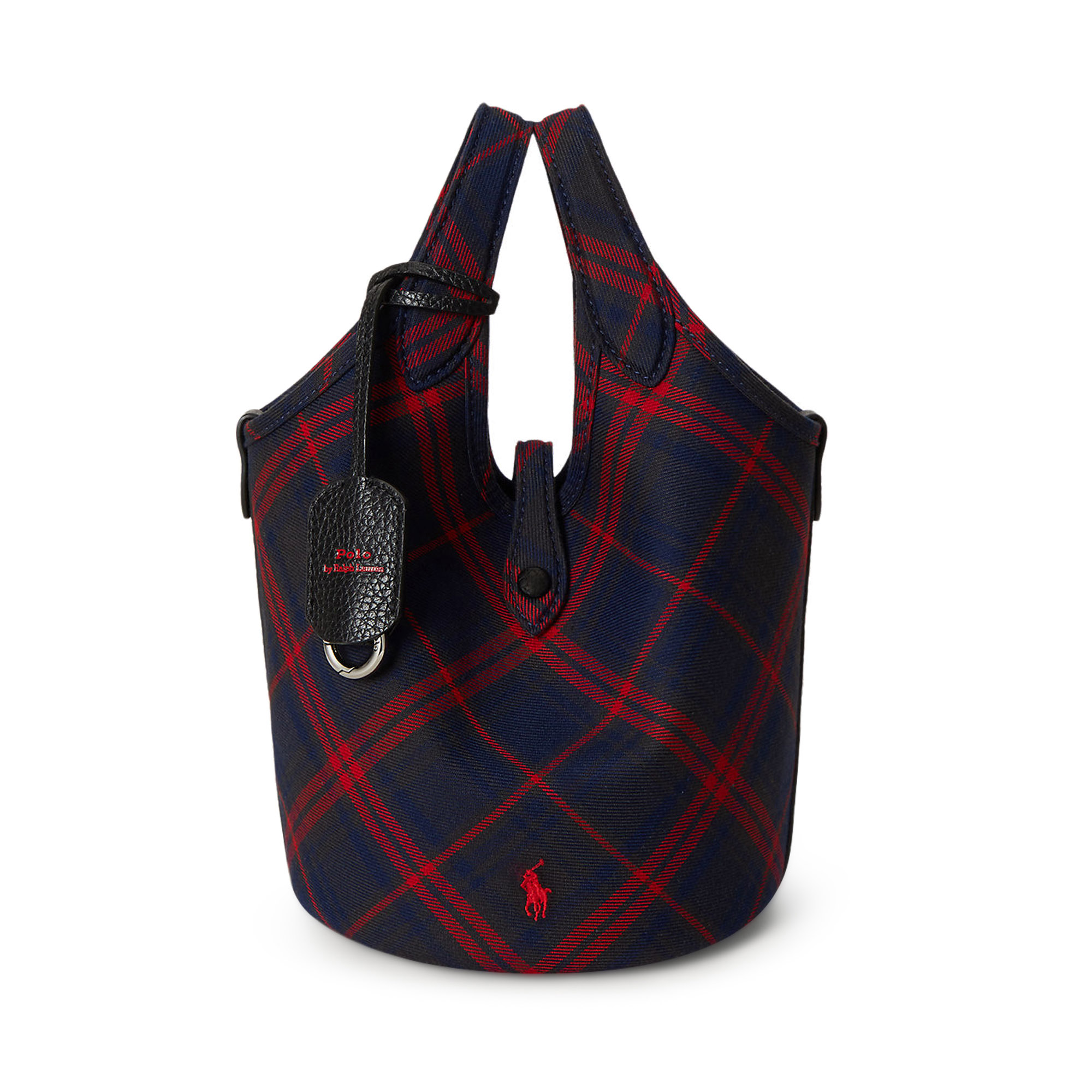 Small Plaid Tote Bag