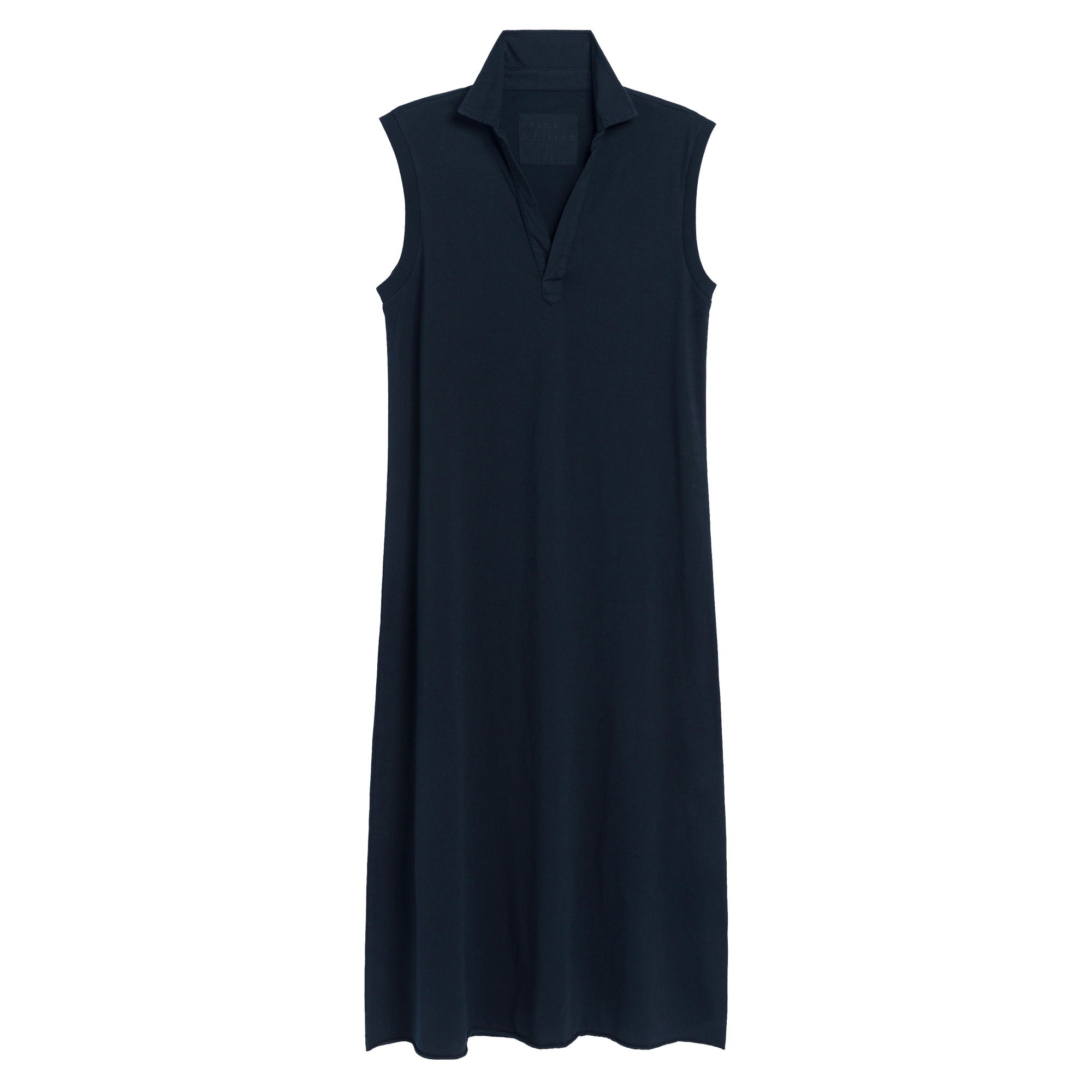 Lily Sleeveless Polo Maxi Dress