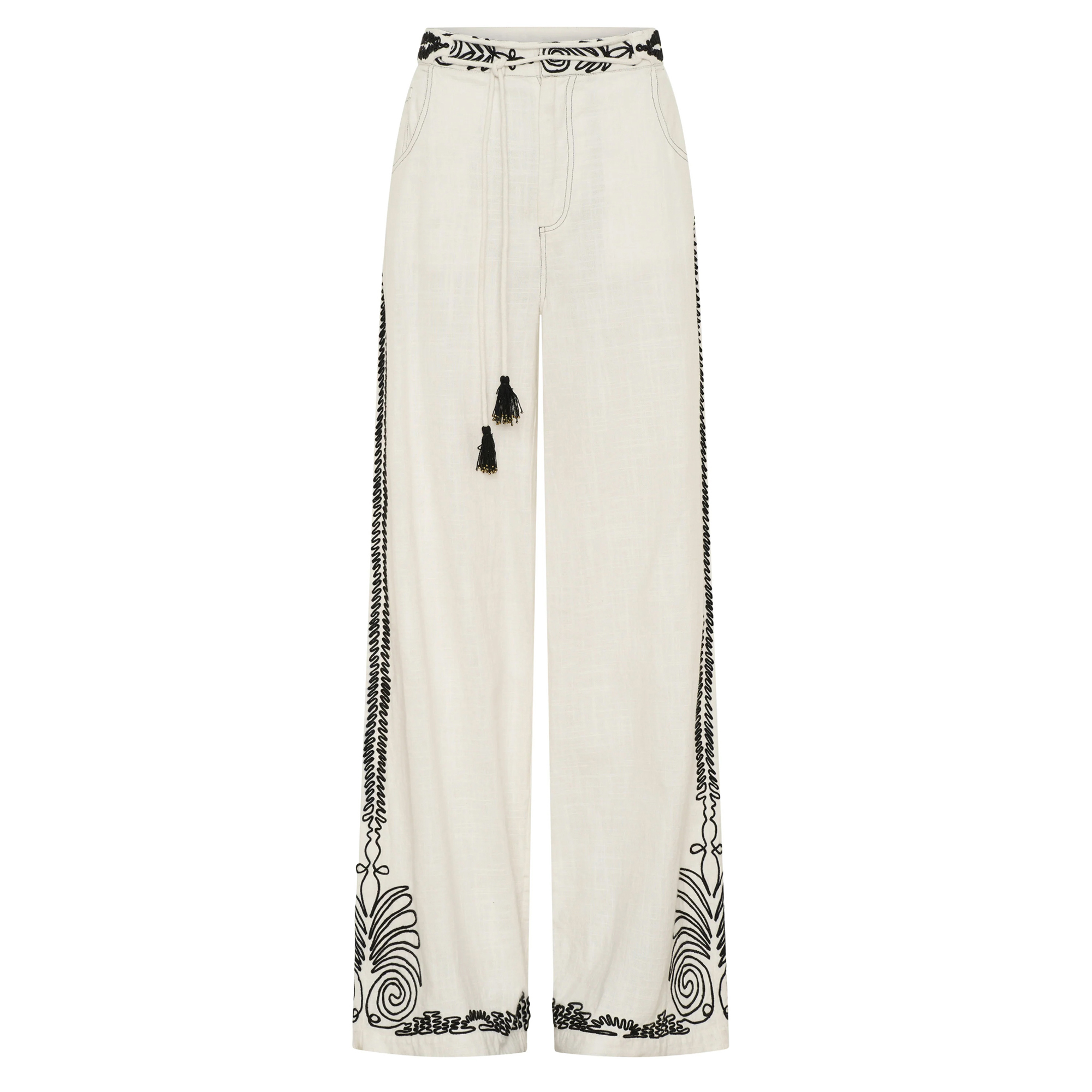 Odin Dori Embroidery Pants