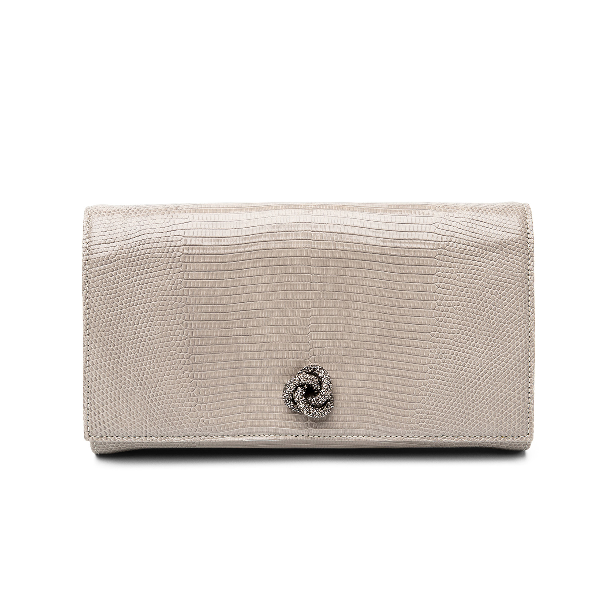 Olivia Crystal-Detail Clutch
