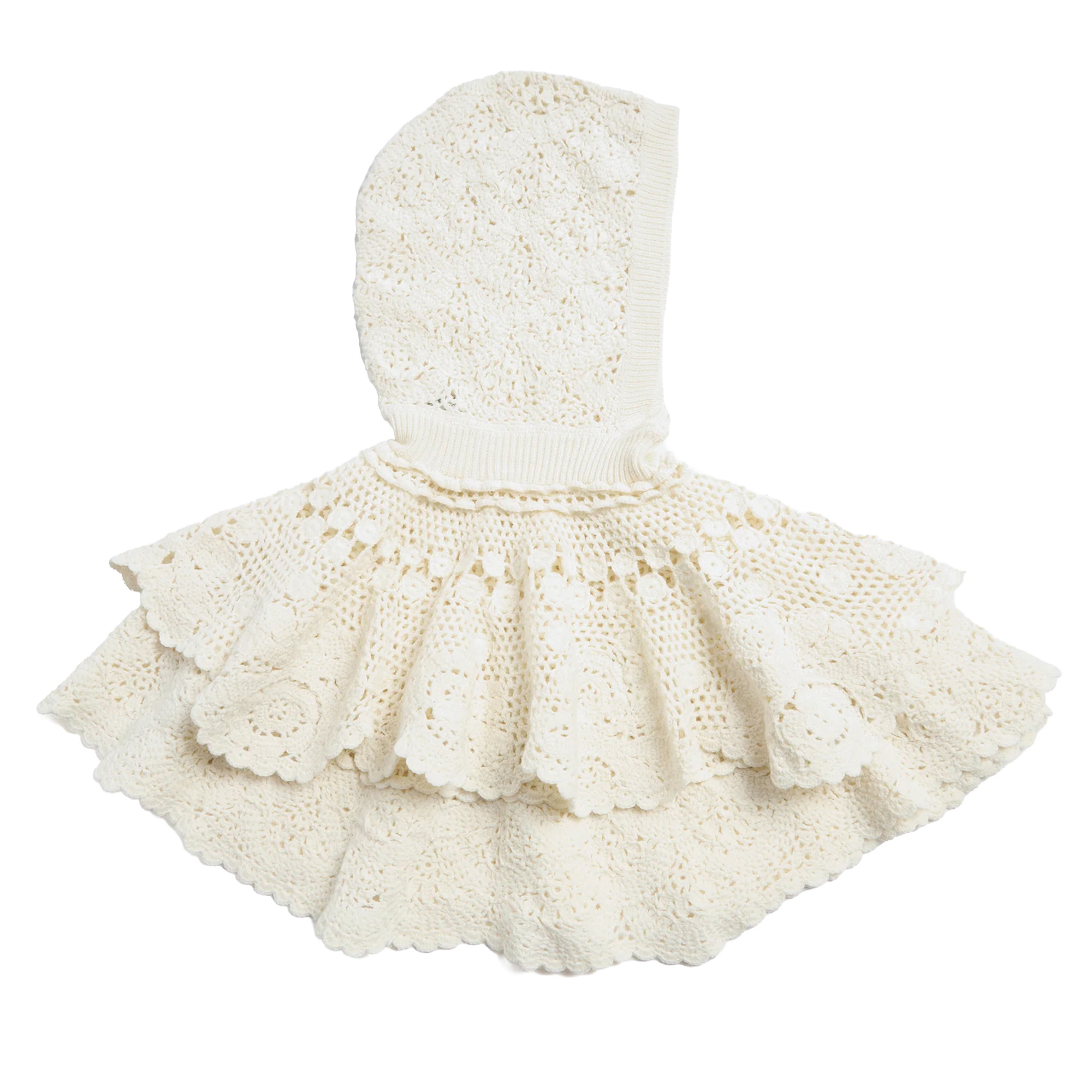 Wright Knit Crochet Poncho