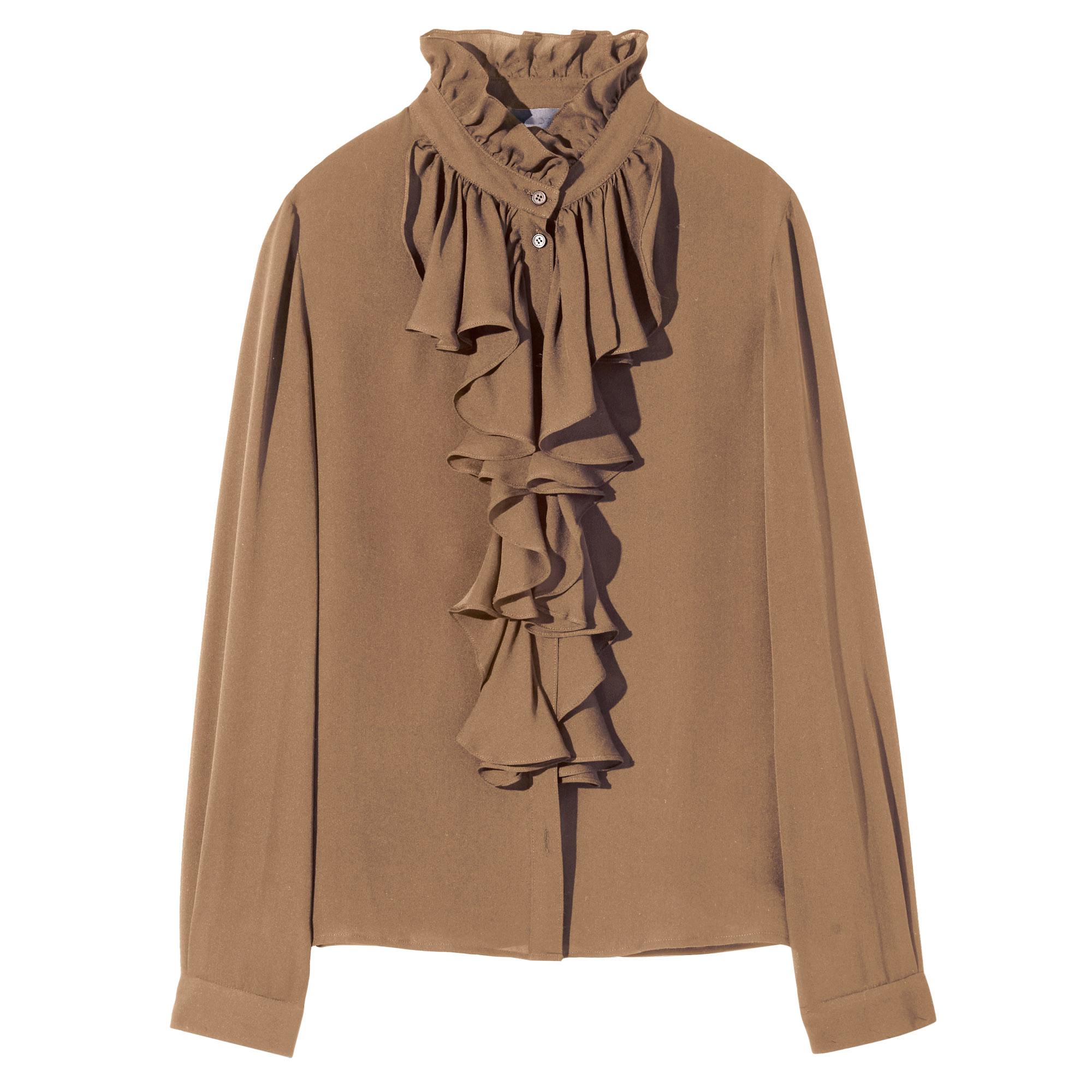 Lily Long Sleeve Silk Blouse