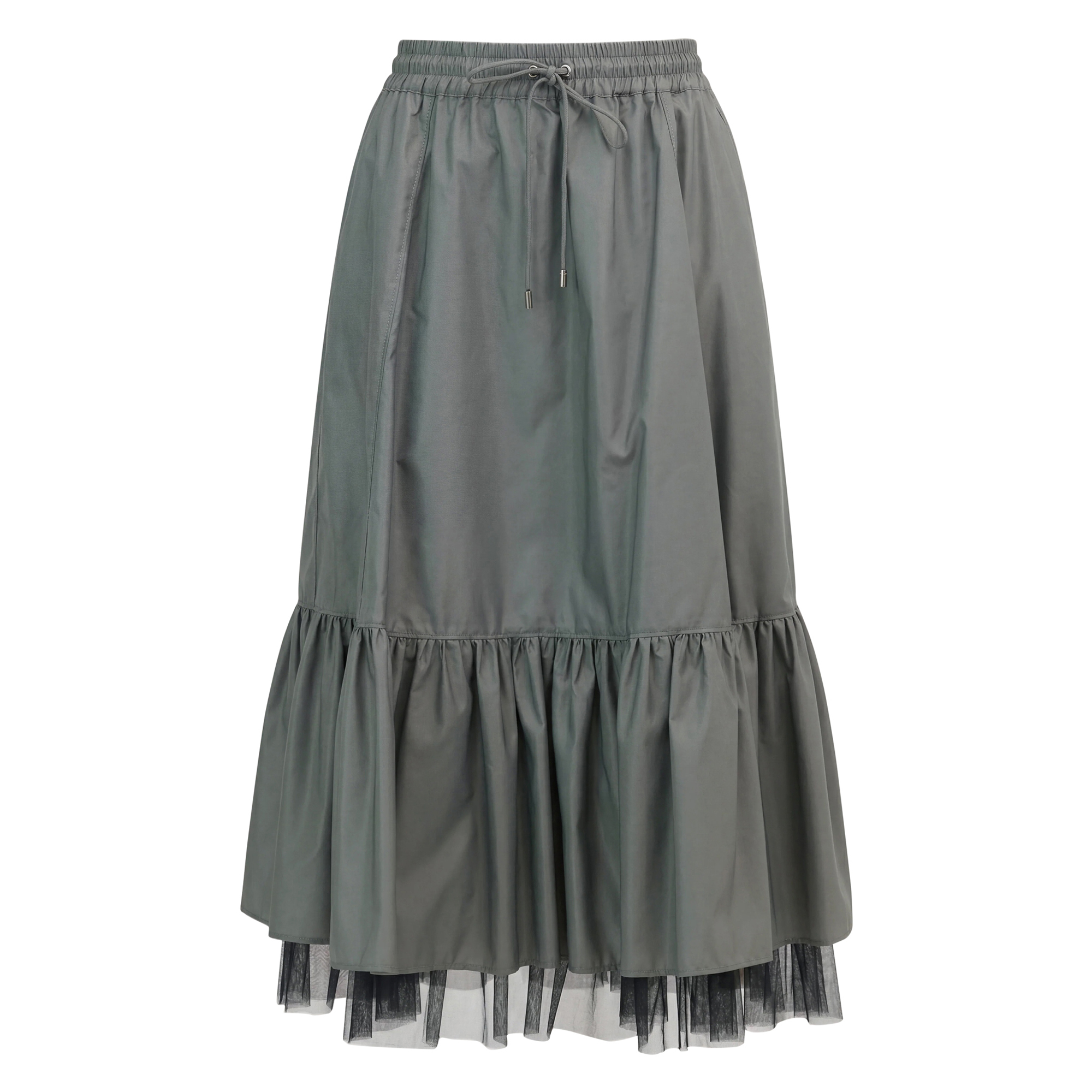 Arianne Tiered Midi Skirt