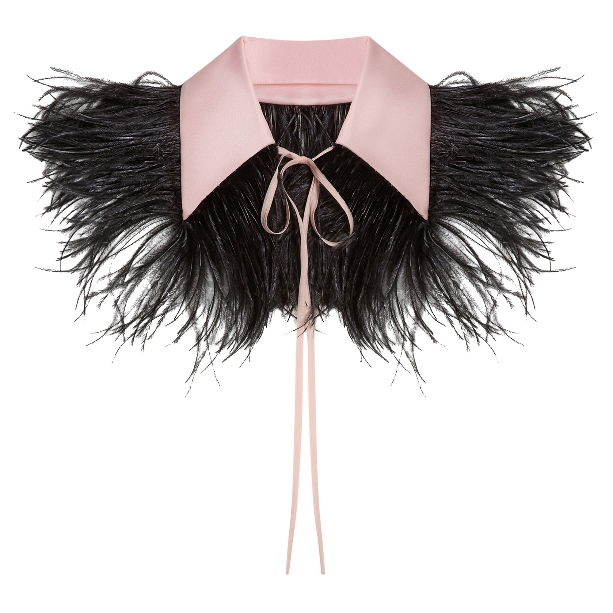 La Scala Collar With Feathers