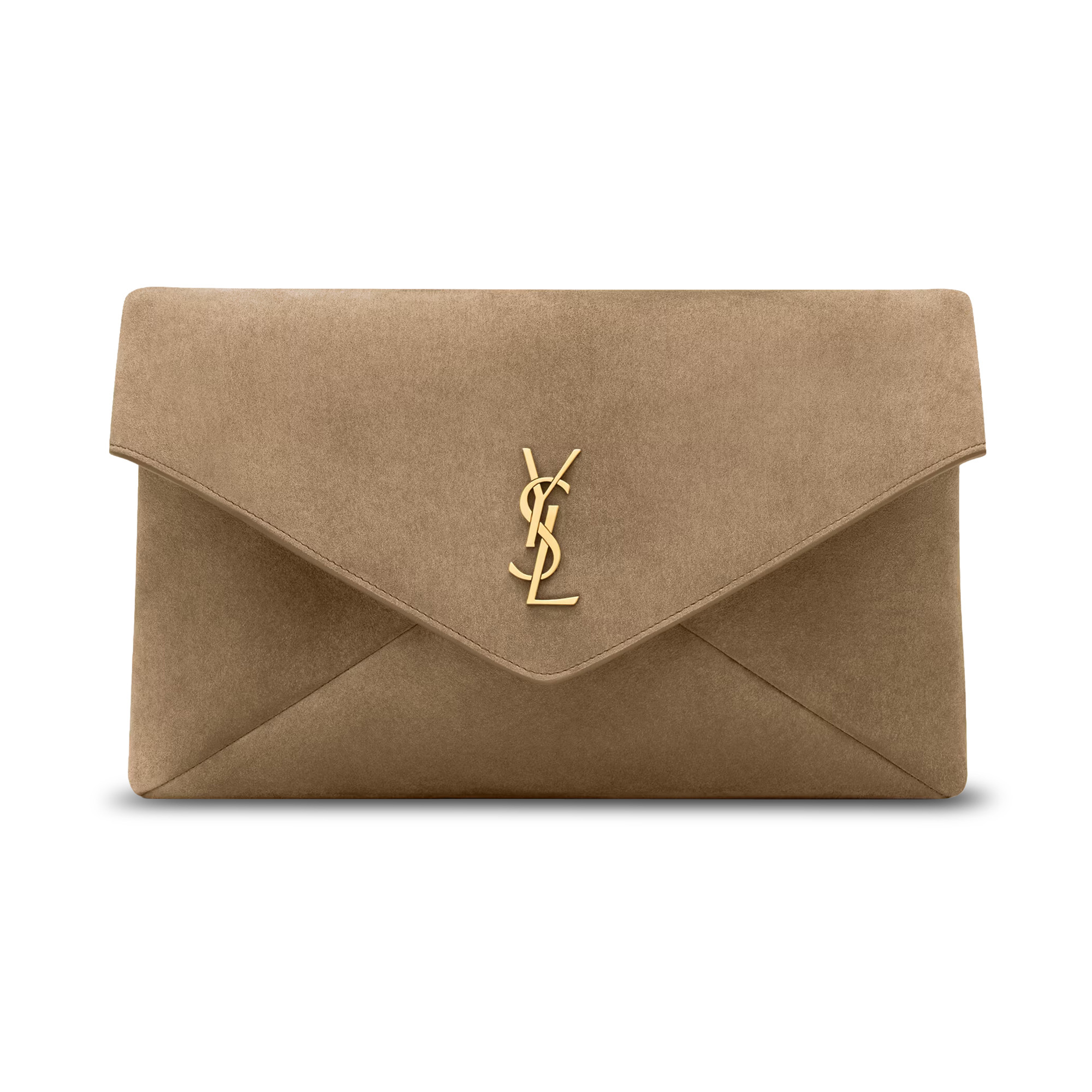 Cassandre Large Envelope Suede Pouch