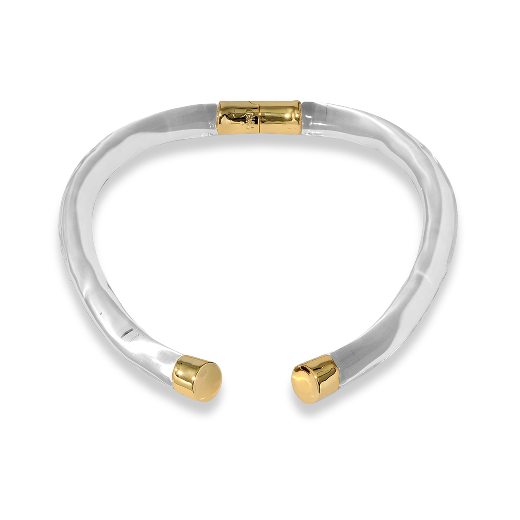 Liquid Lucite Hinge Necklace