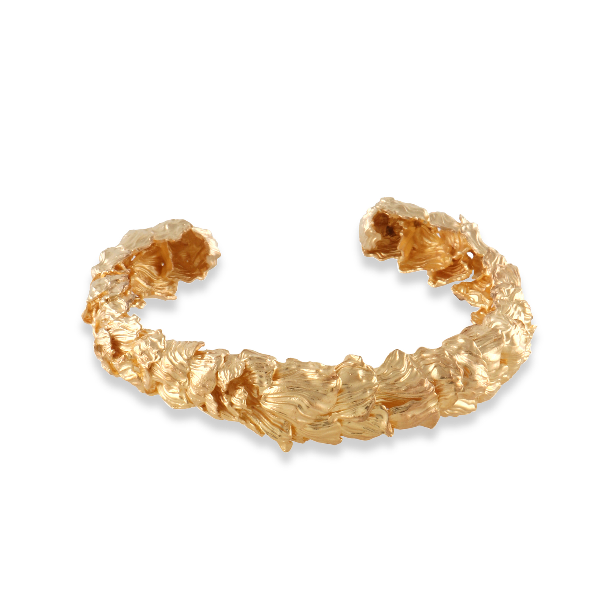 Statement Multi Petal Cuff Bracelet