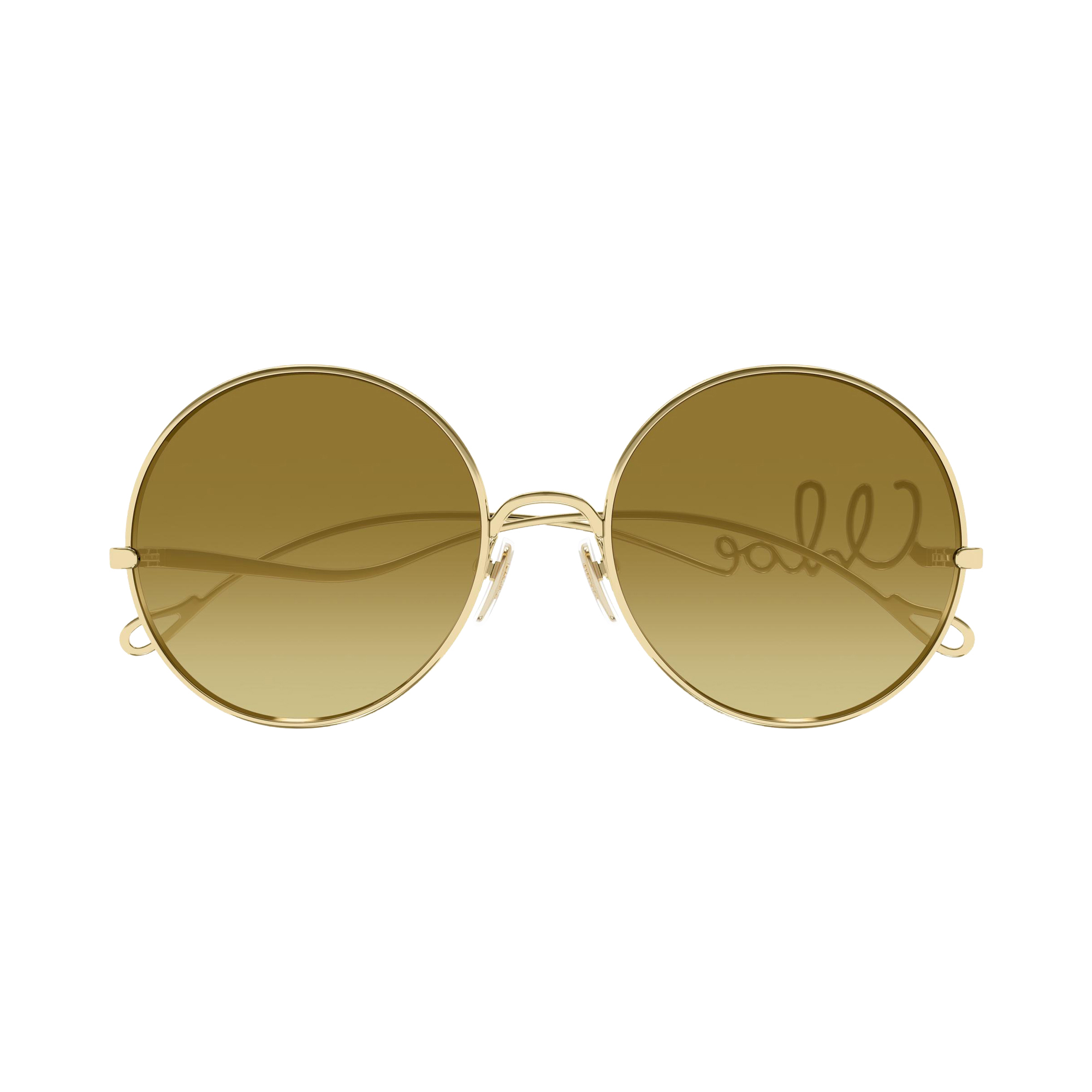 Round Metallic Sunglasses