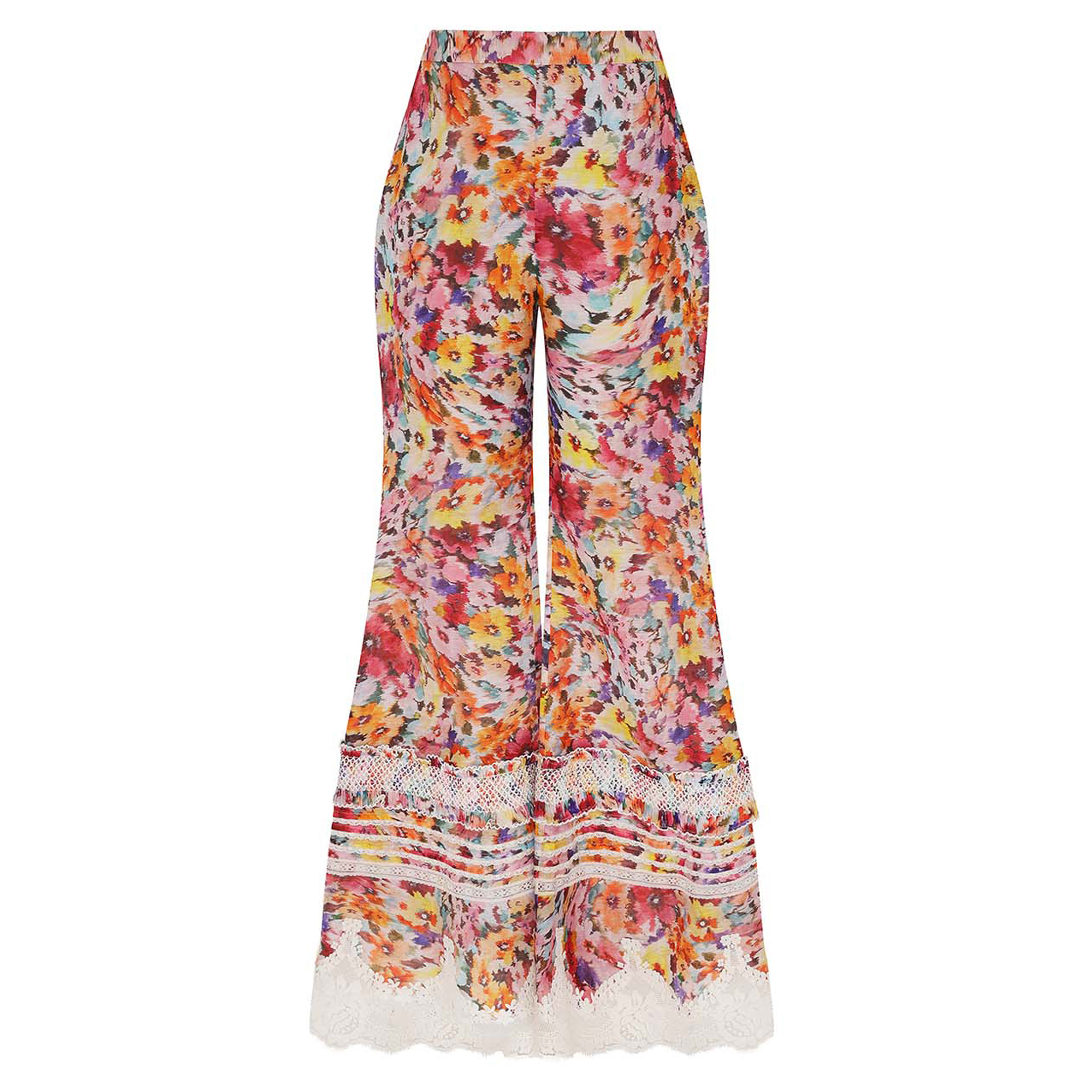 Luna Shirred Flare Pant