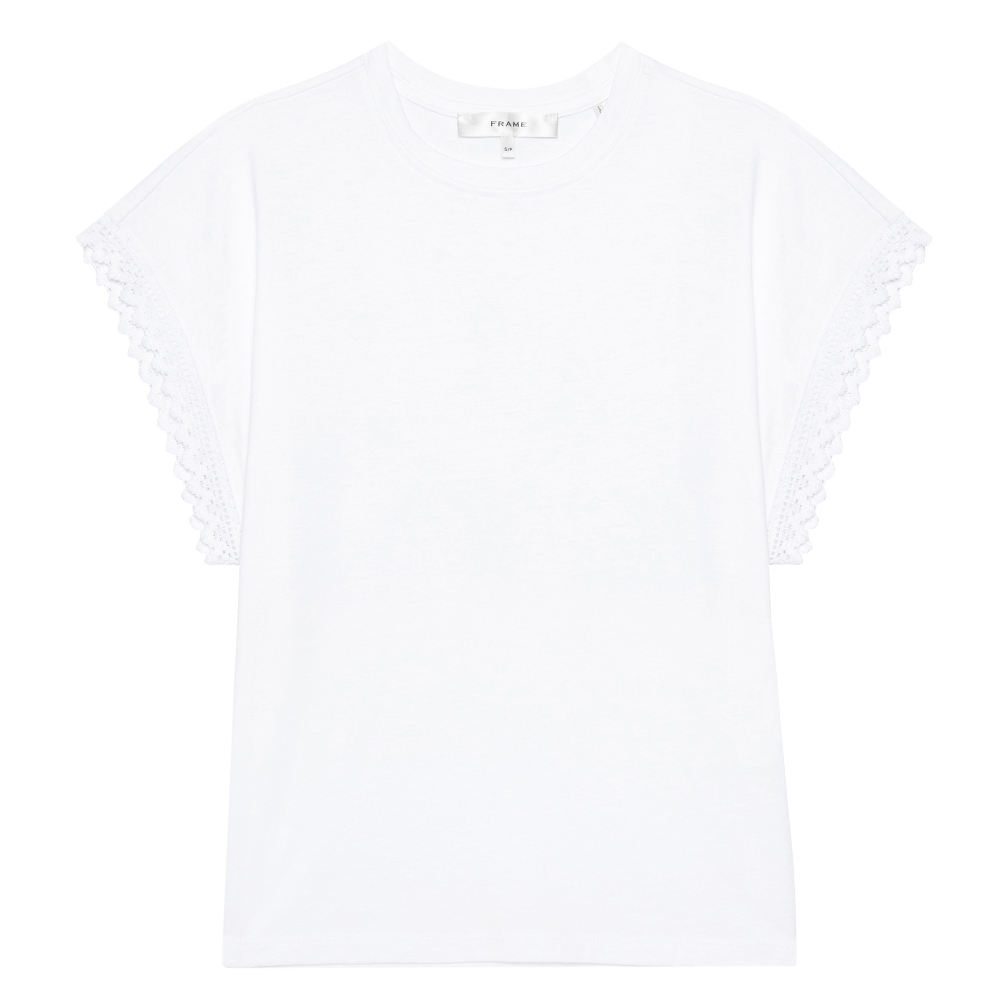 The Crochet Trim Muscle Tee