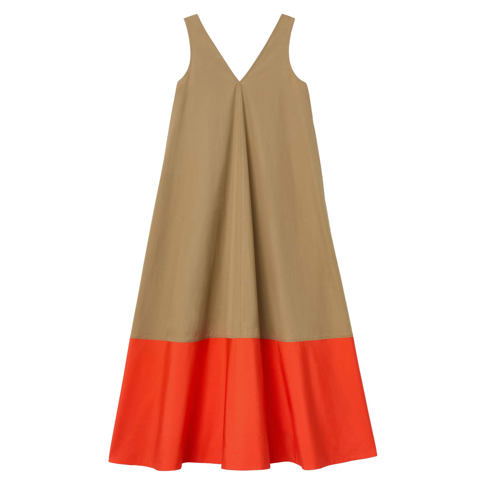 Colorblock Swing Dress