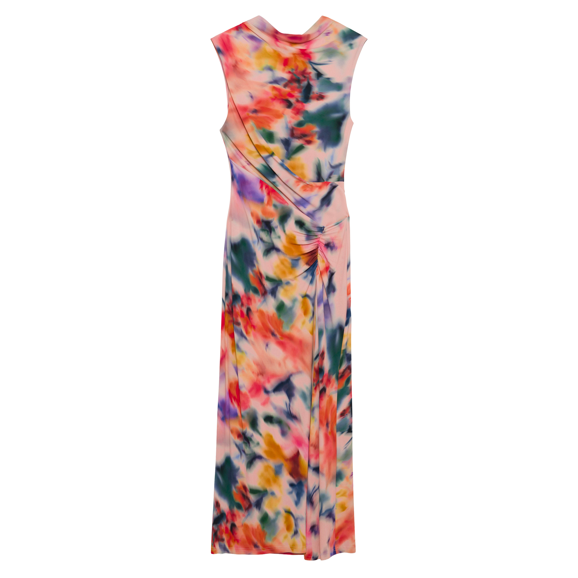 Acacia Draped Jersey Midi Dress