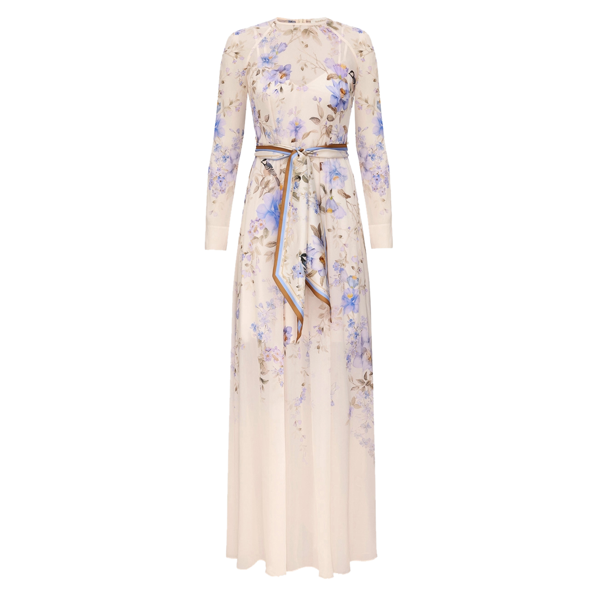 Luna Long Sleeve Maxi Sheath Dress