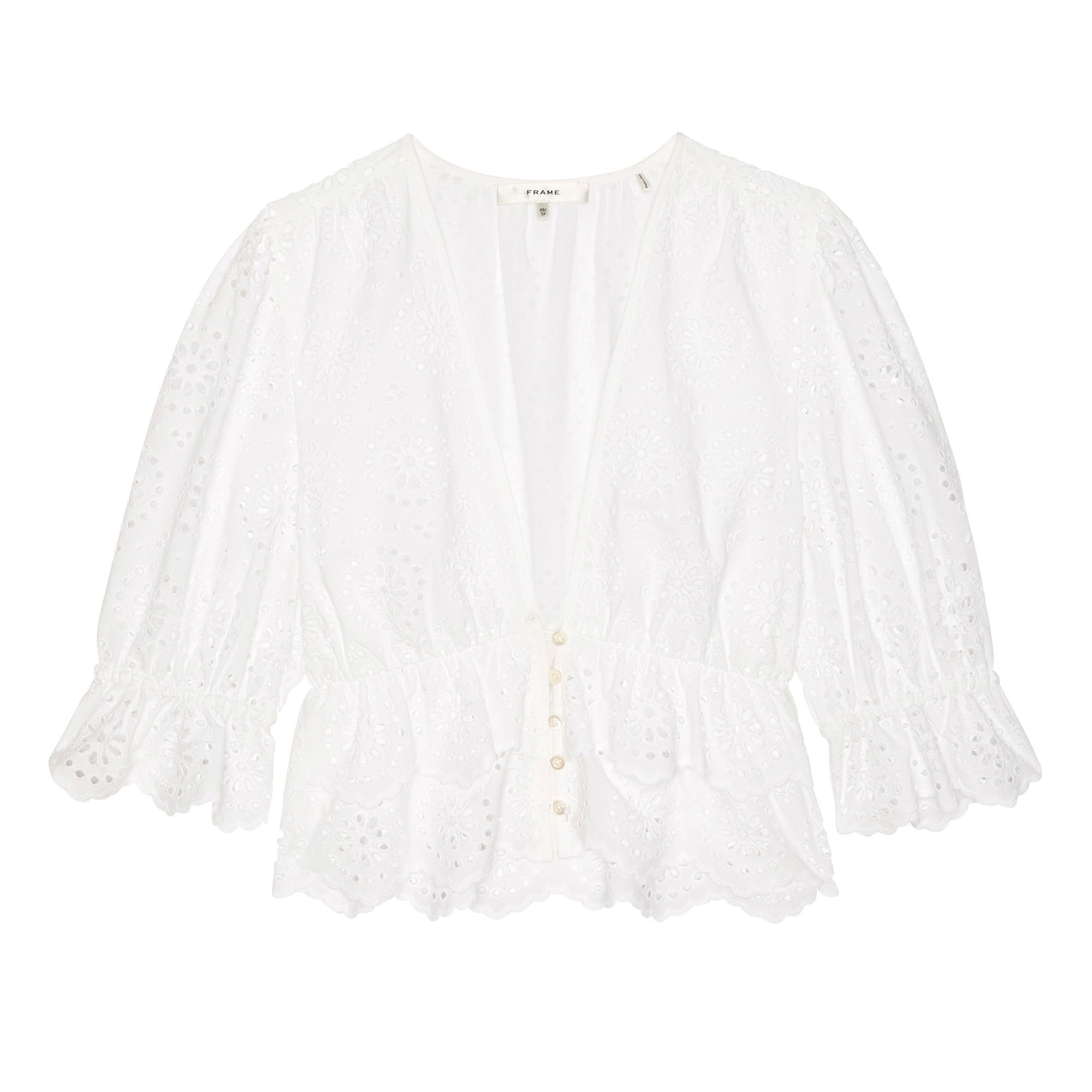 The Solstice Eyelet Blouse
