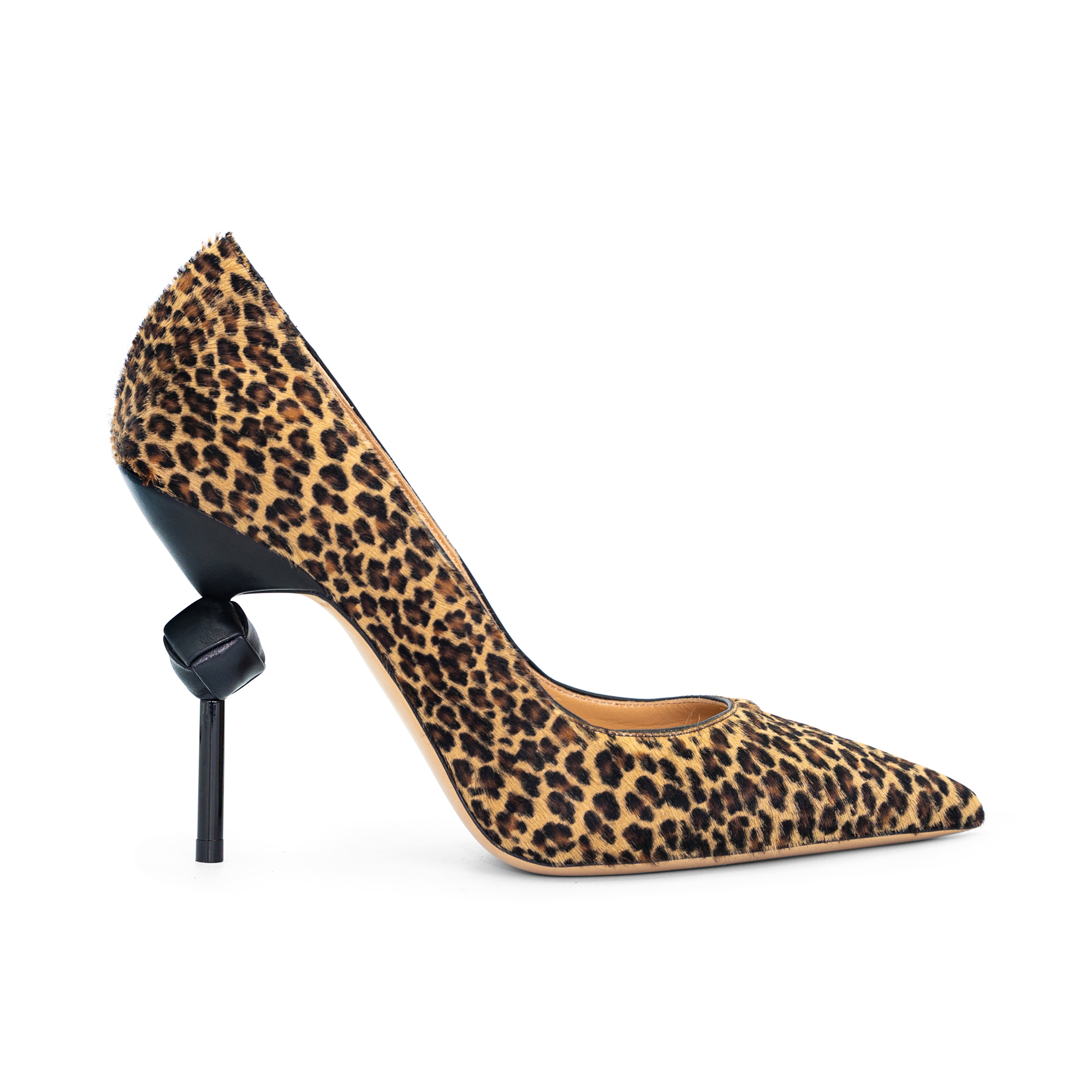 Sofia 105mm Leopard Print Heel