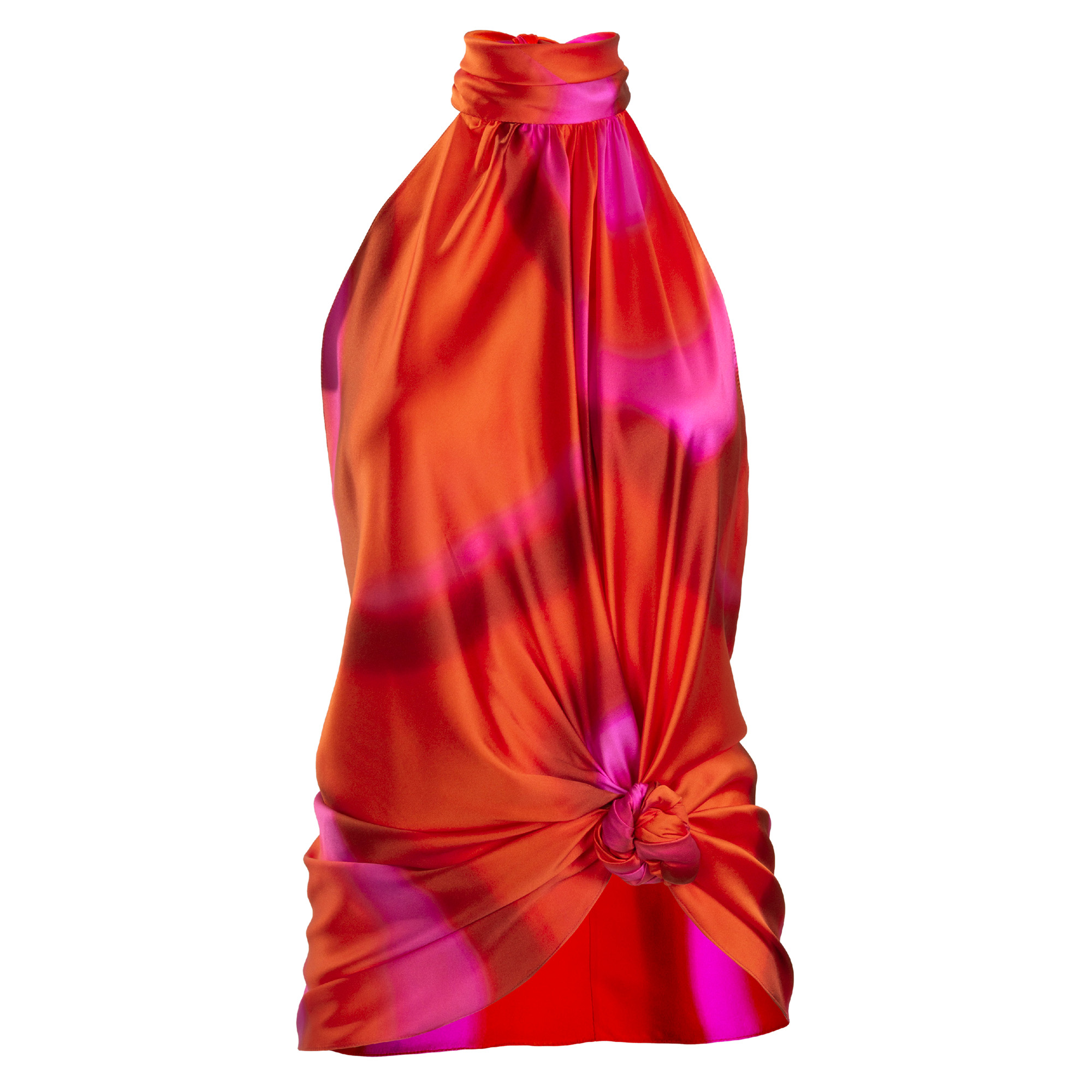 Dita Sleeveless Halterneck Blouse