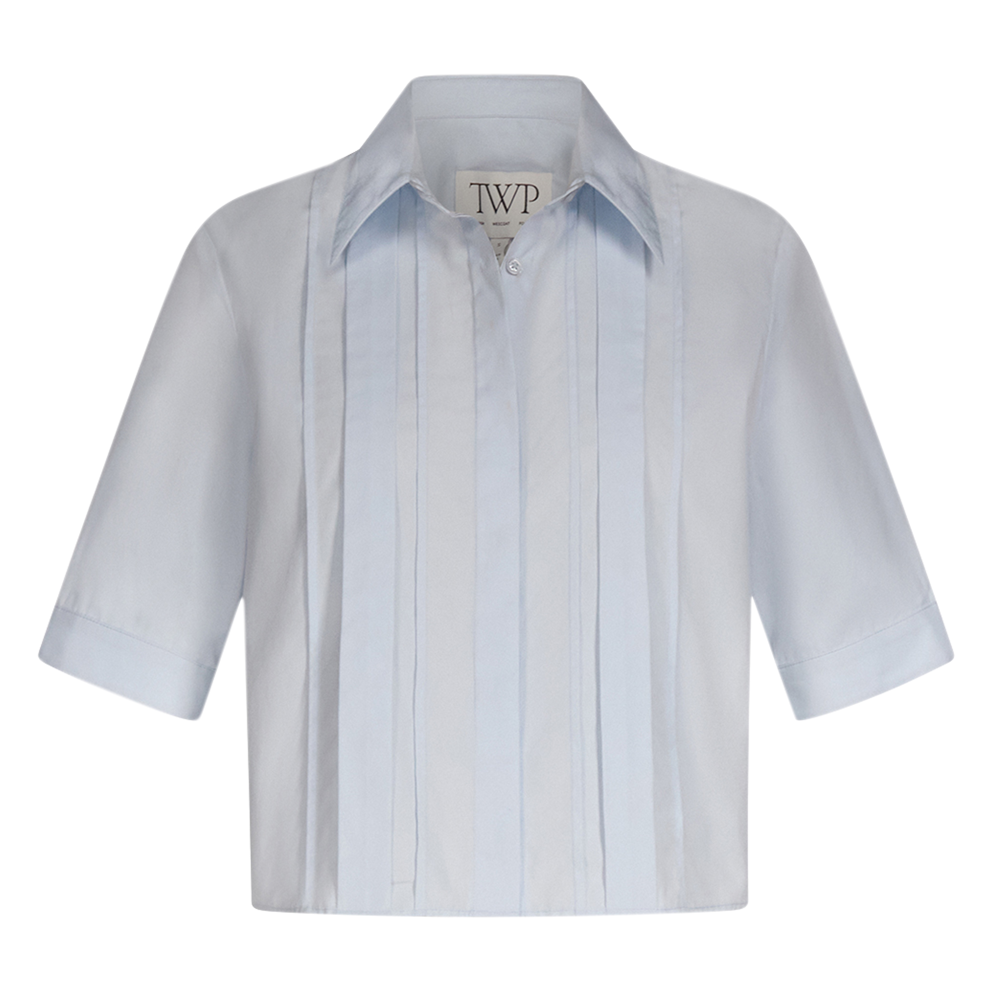 Short Lived Shirt with Pleated Placket