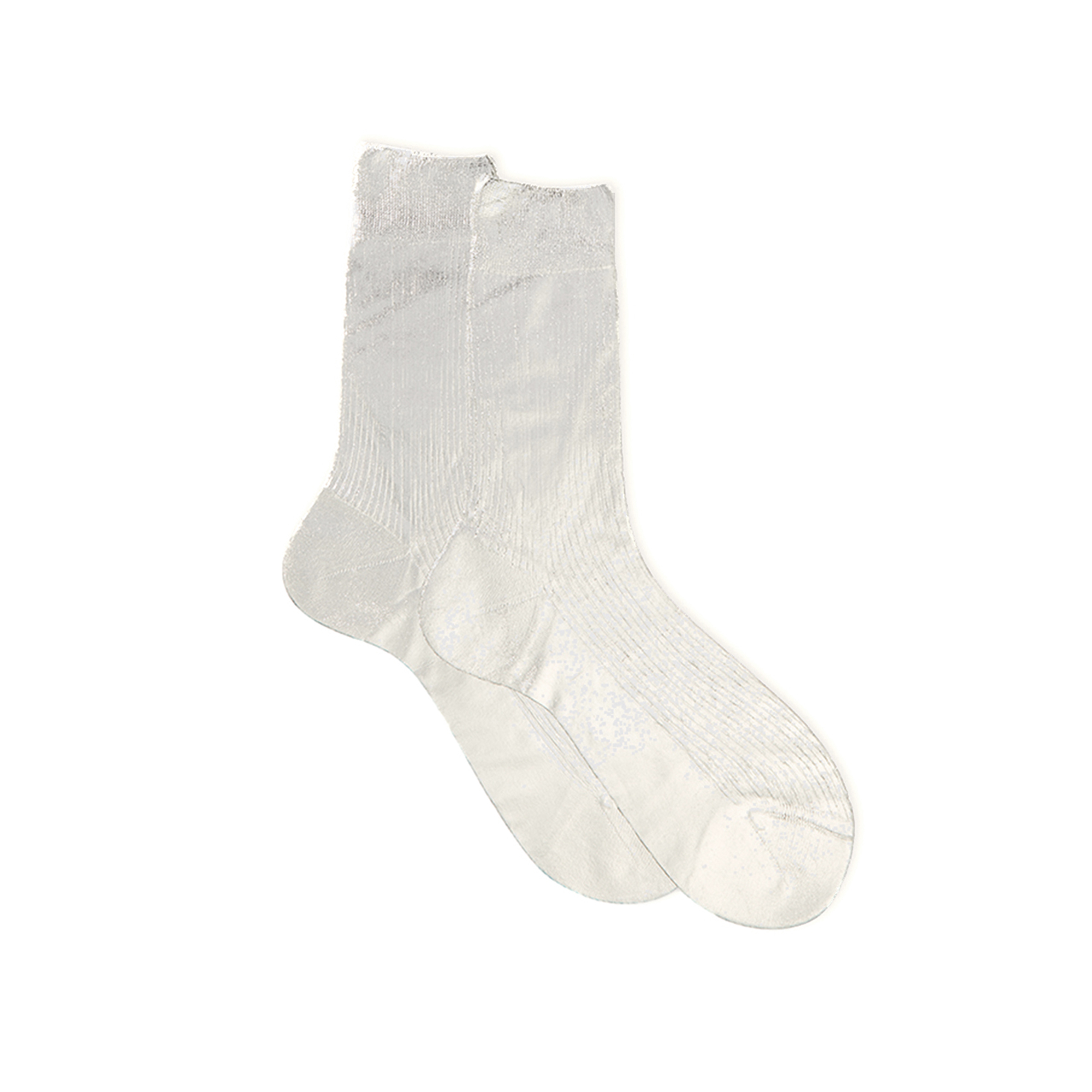 One Ribbon Laminated Socks