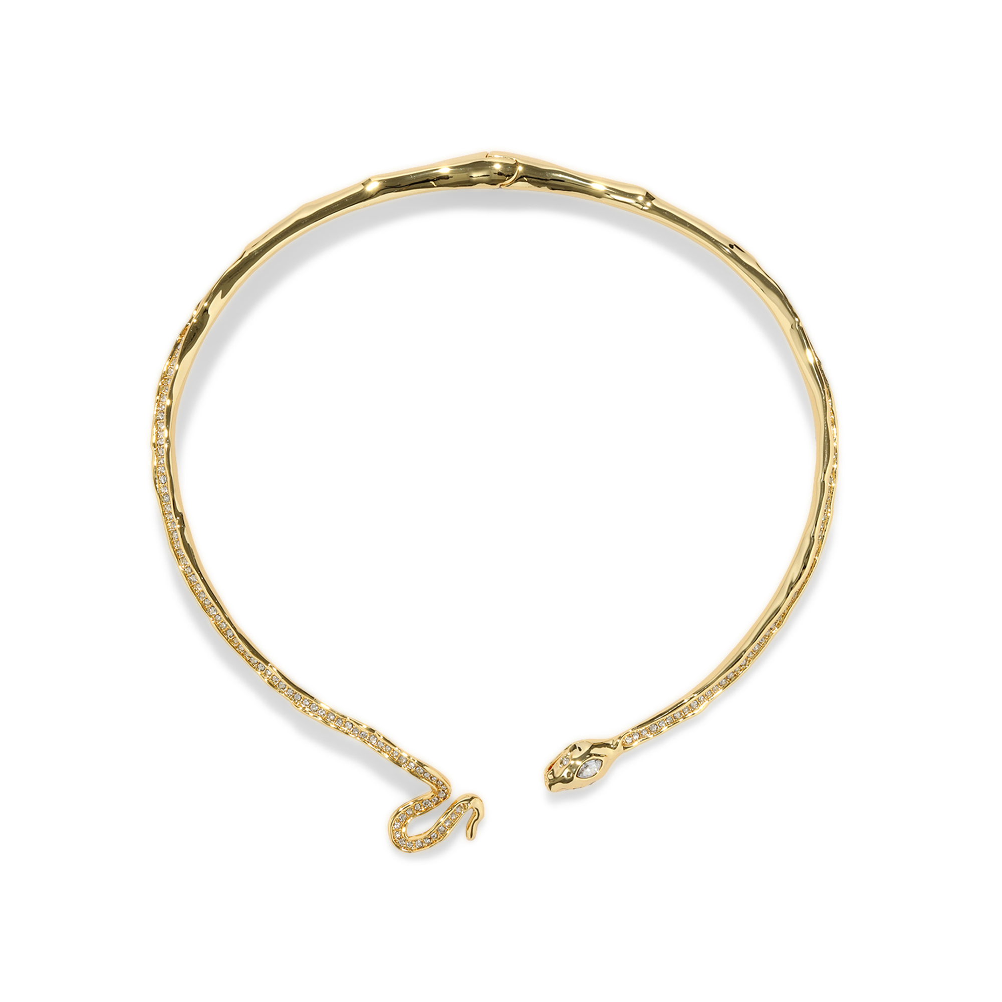 Serpent Skinny Collar Necklace
