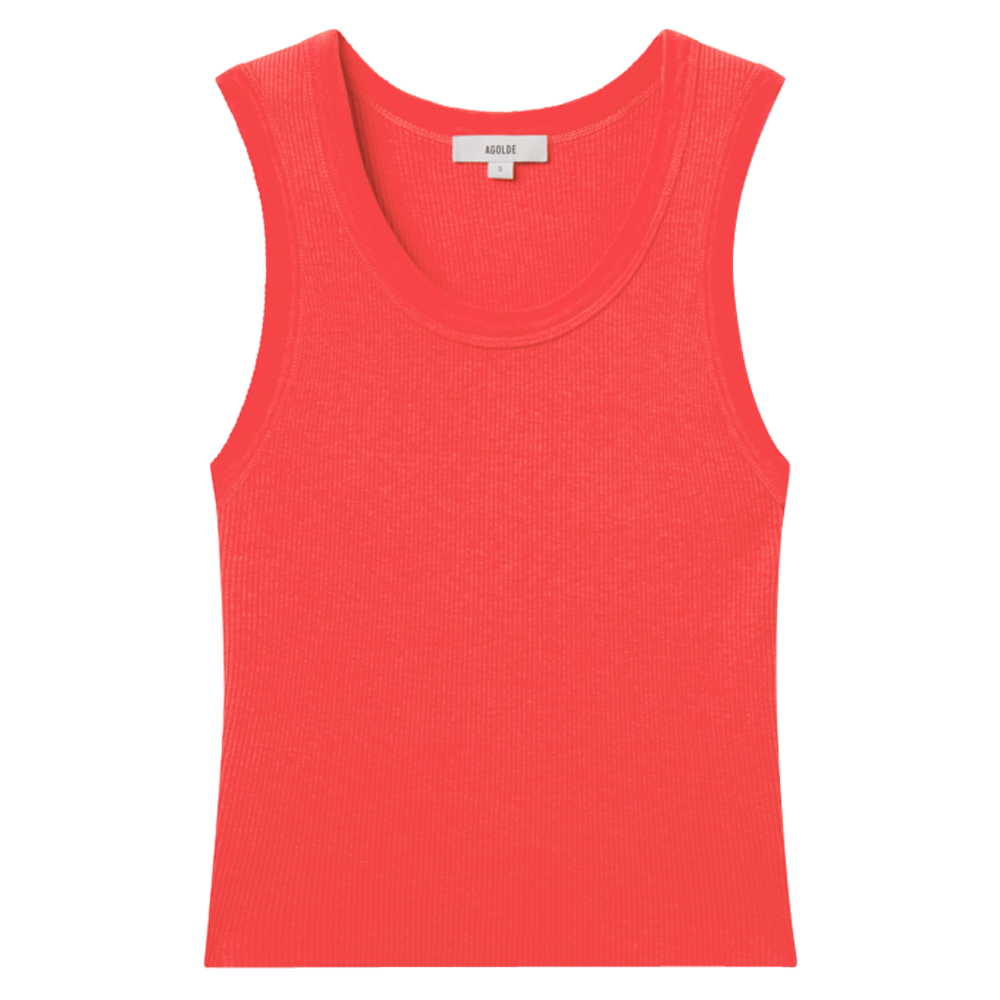 Shrunken Poppy Ribbed Tank