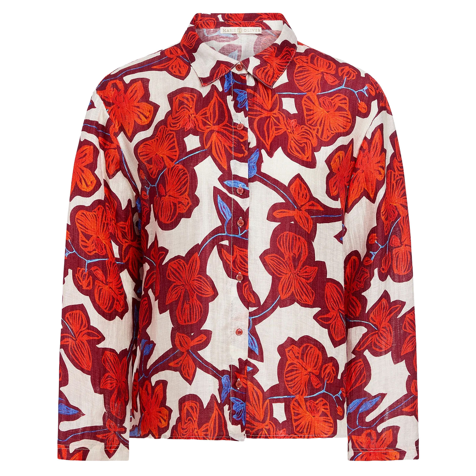 Nico Long Sleeve Oversized Beach Shirt