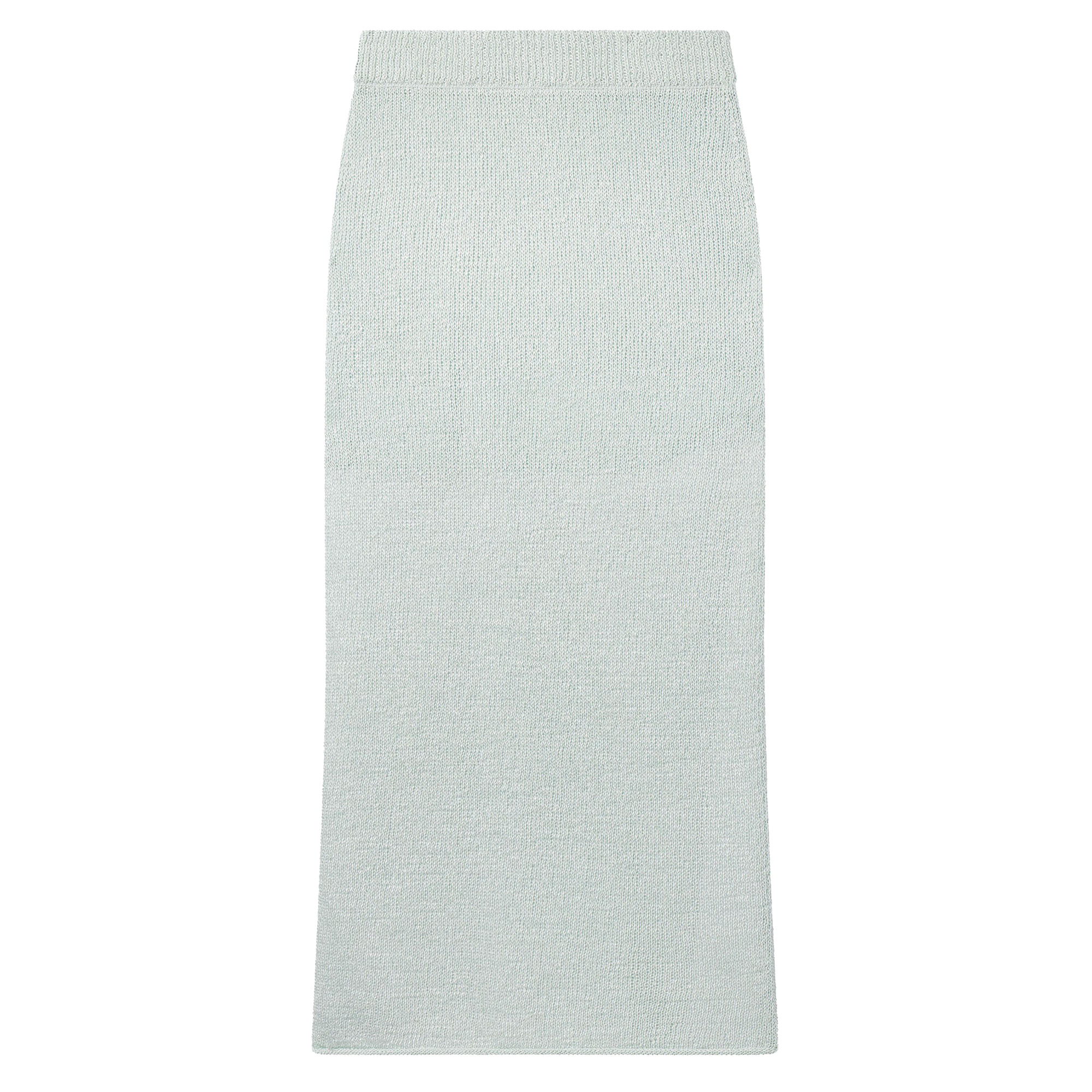 Loren High-Rise Open Knit Midi Skirt