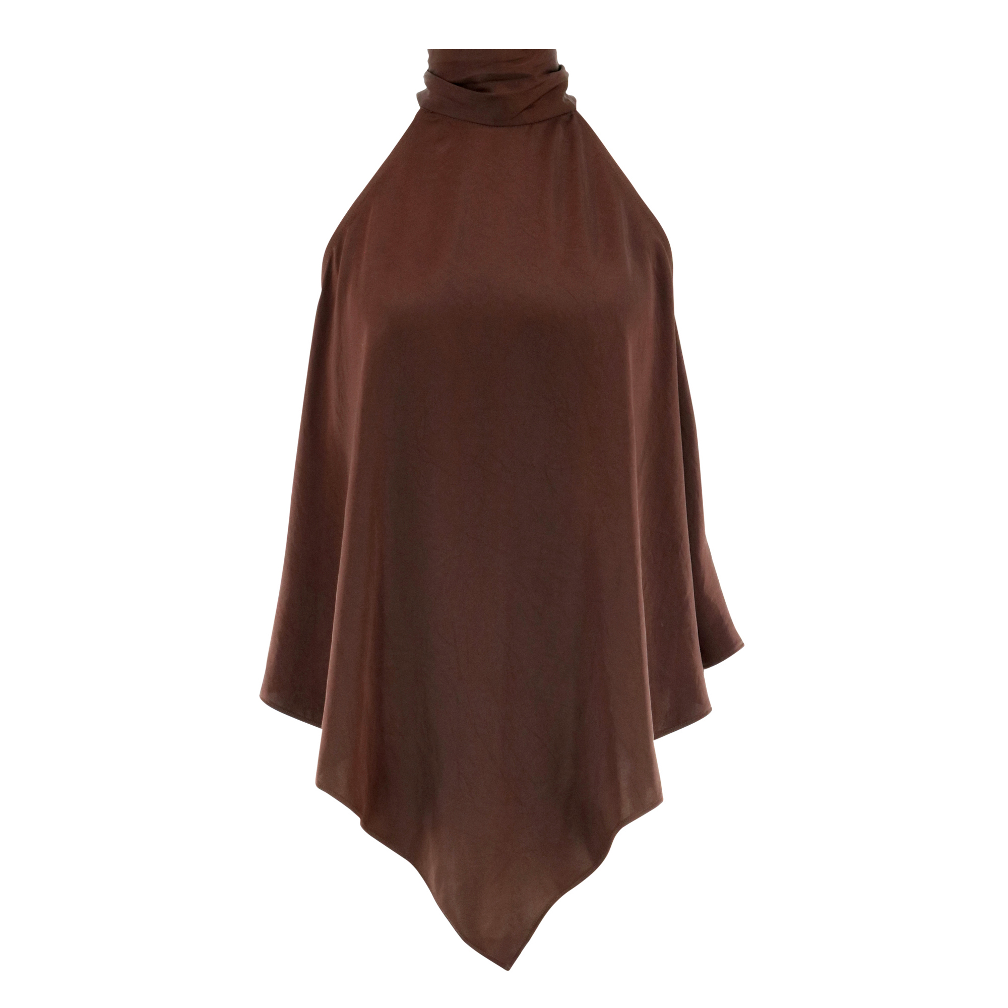 Lightweight Satin Handkerchief Top
