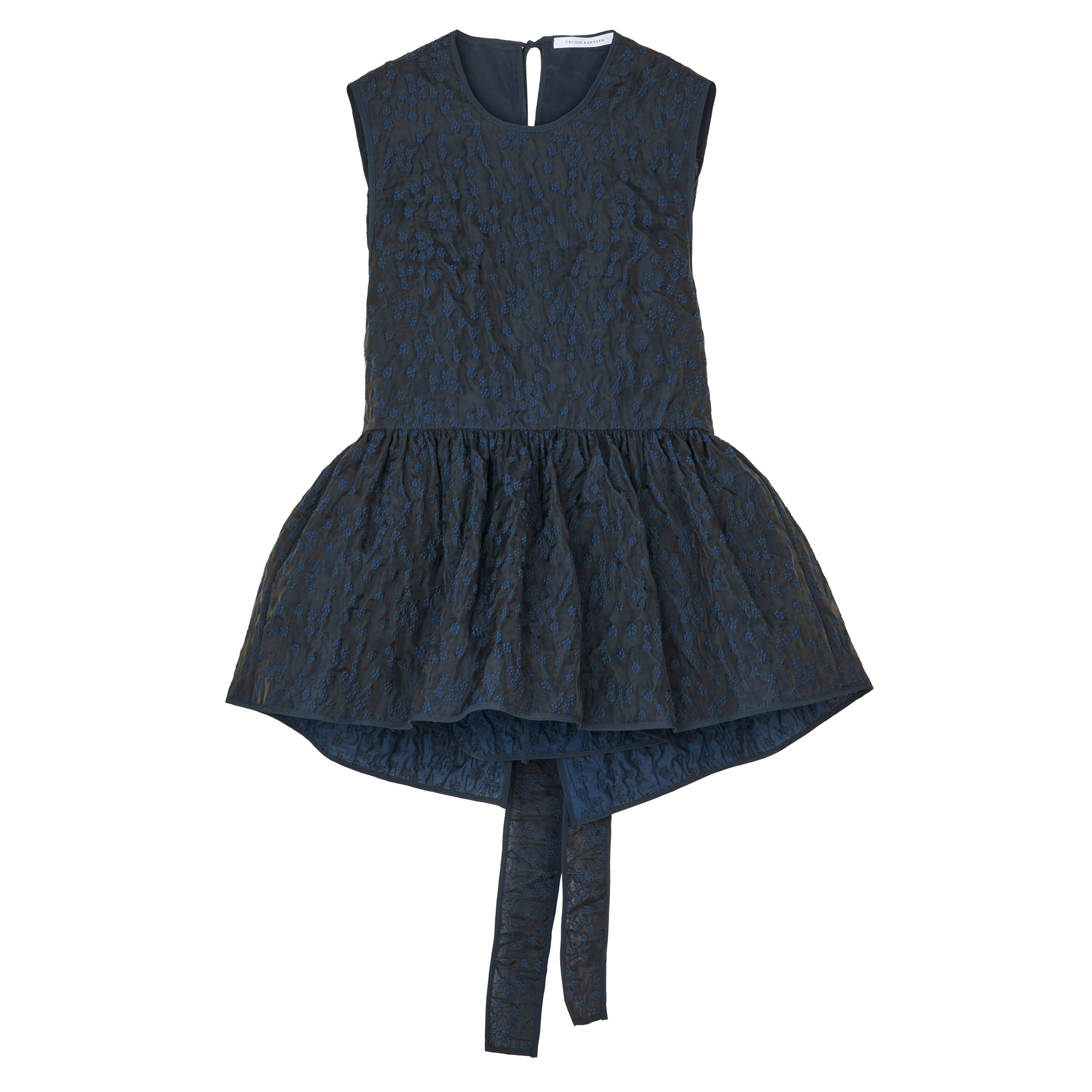 Margueritte Sleeve Cloque Top