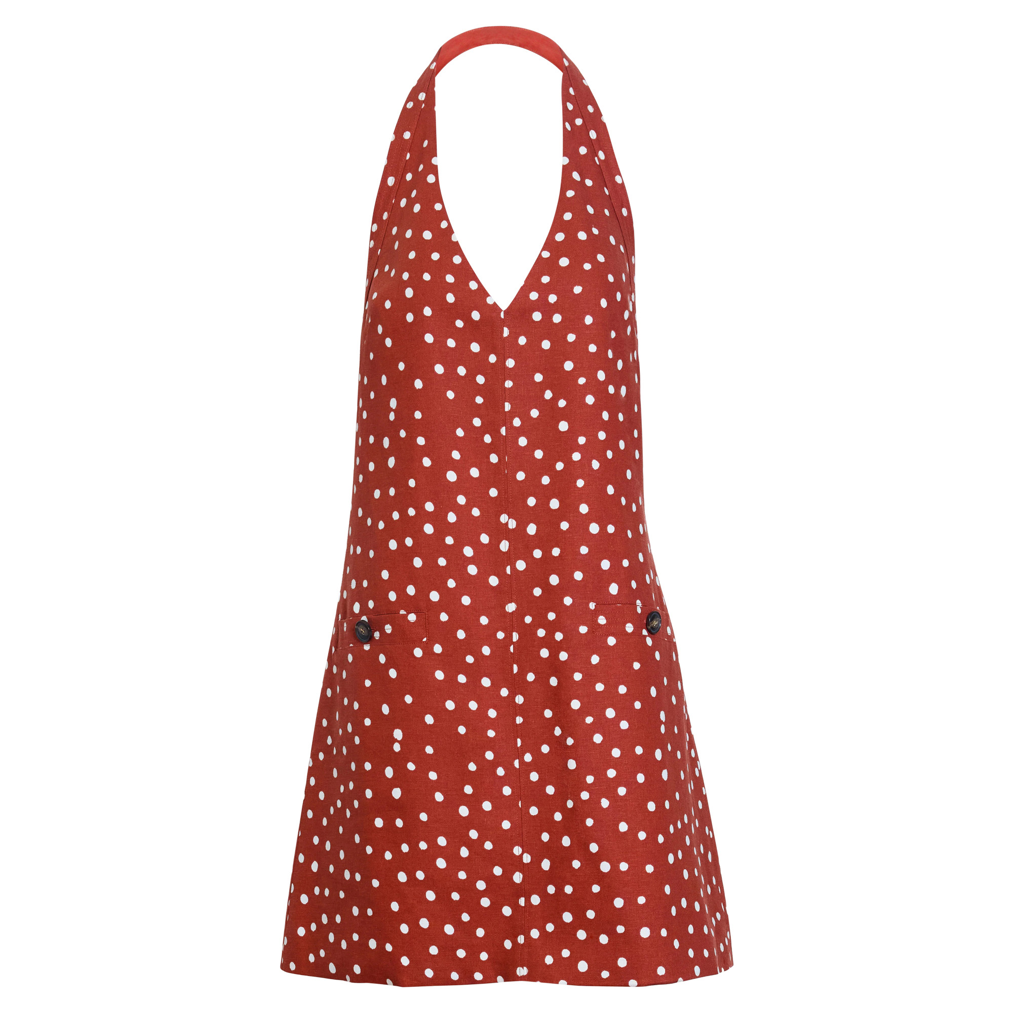 Natalie Halterneck Mini Dress