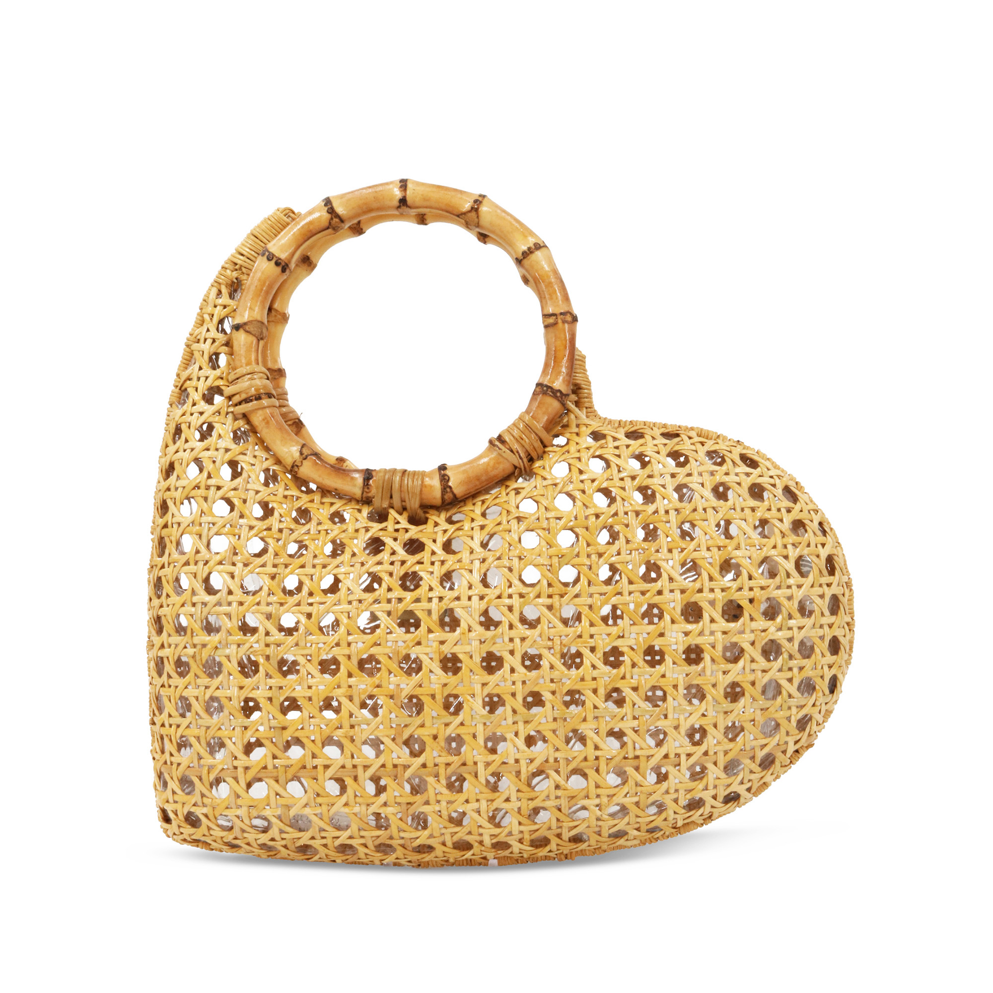 Marie Top Handle Heart Bag