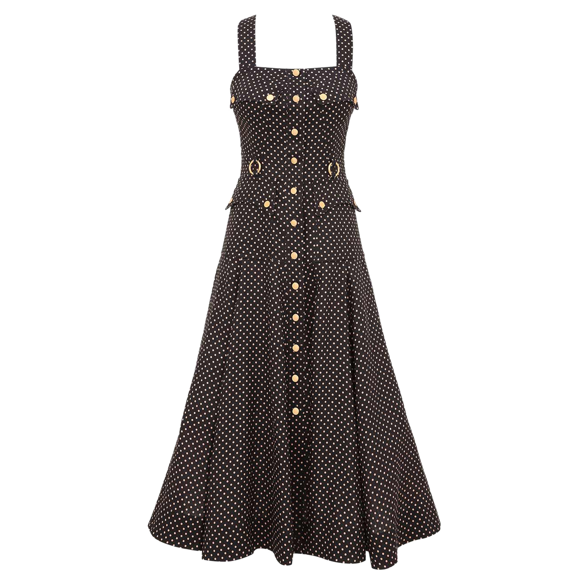 Luna Sleeveless Cargo Picnic Dress