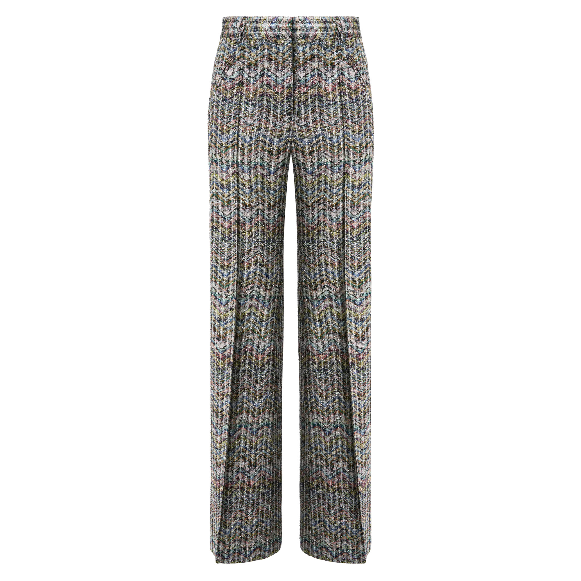 Tailored Sequin Trousers