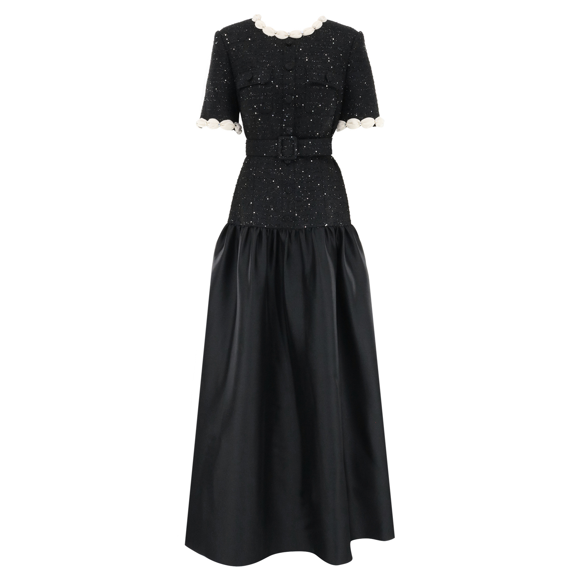 Beaded Top Gown