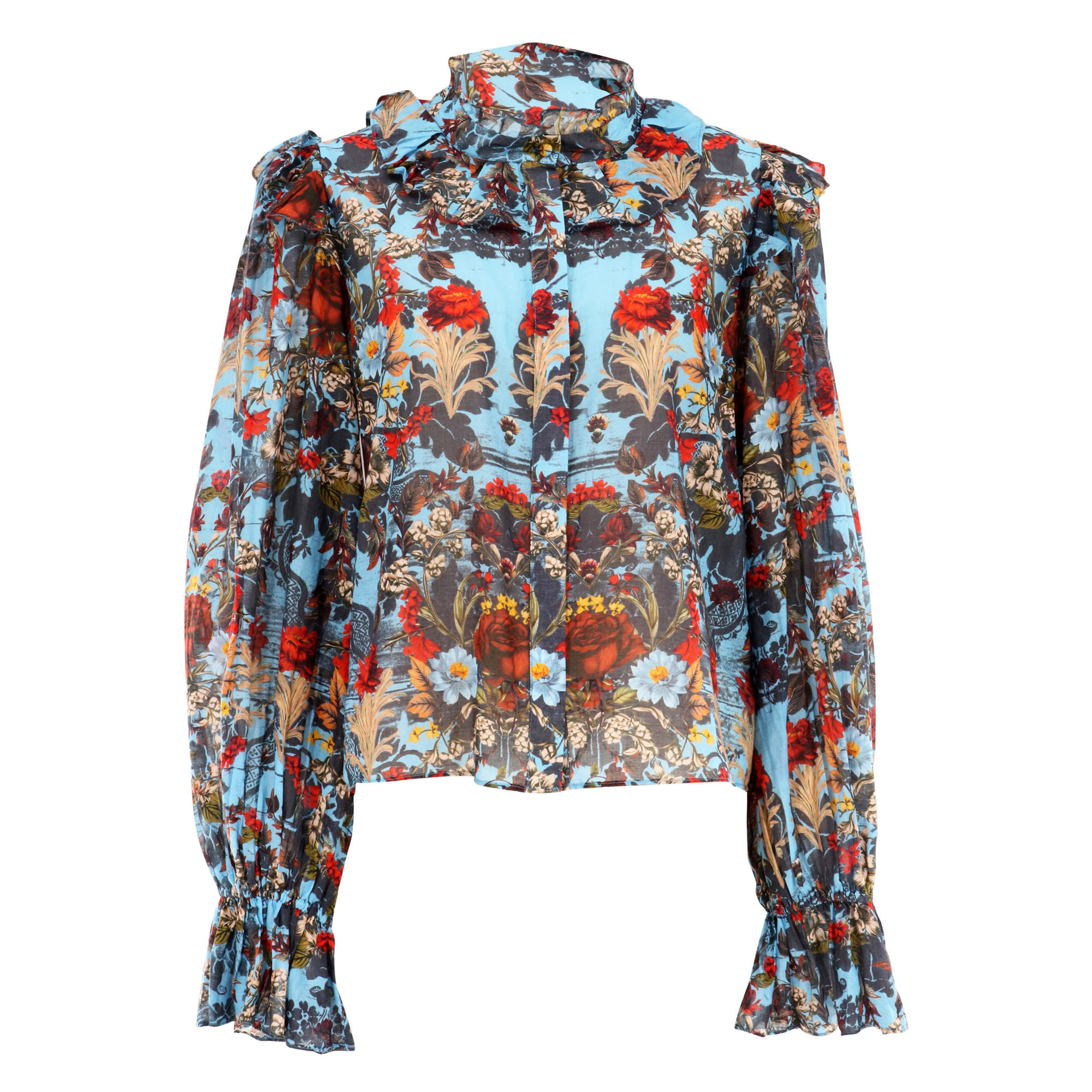 Bernice Victorian Ruffle Blouse