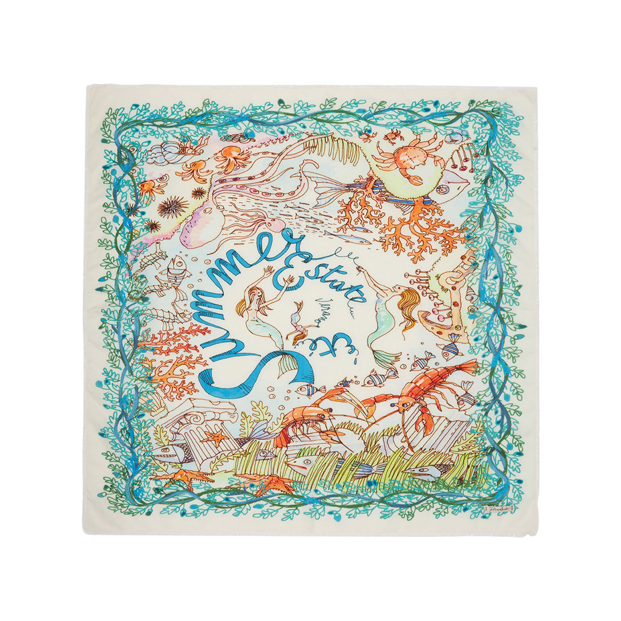 Little Summer Square Scarf