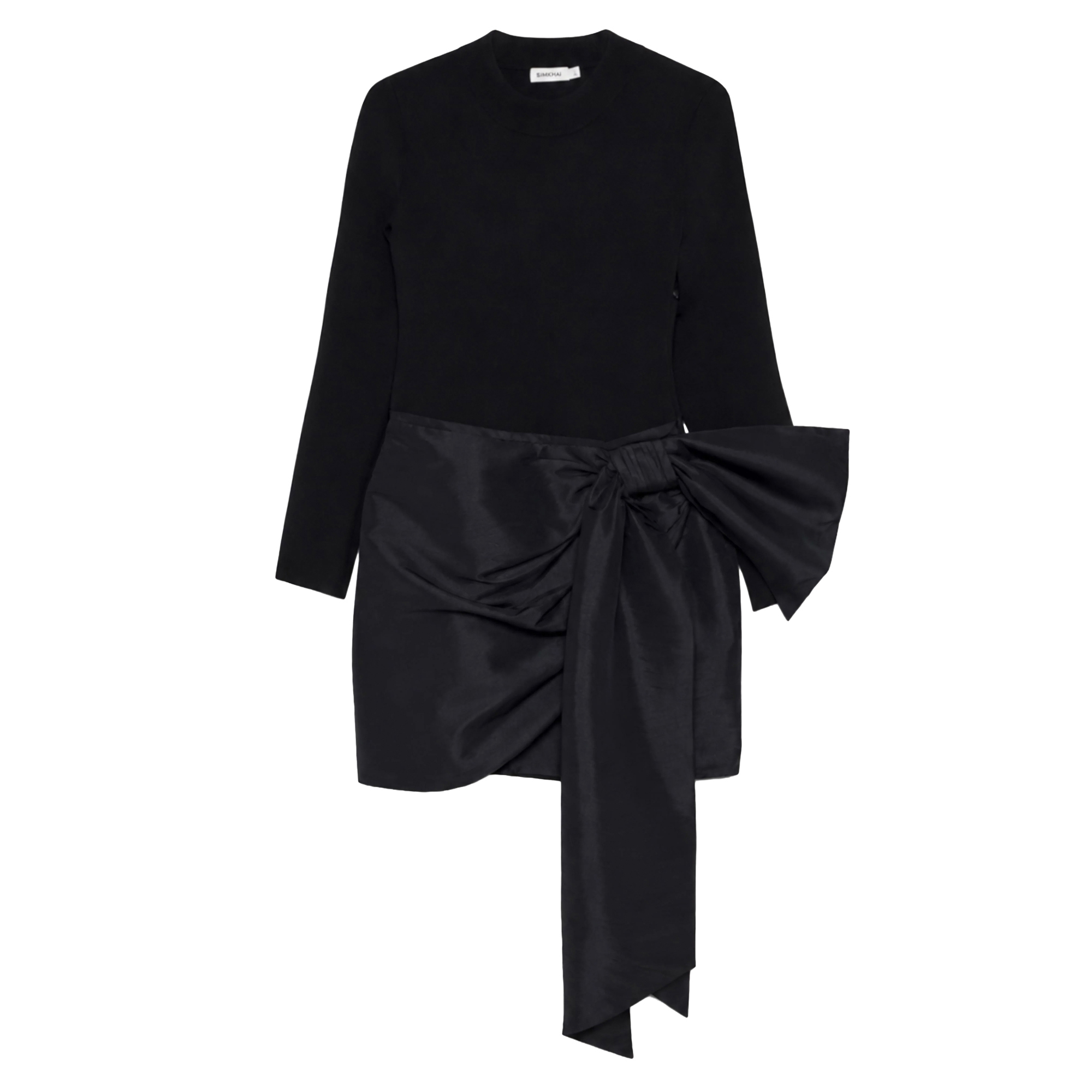 Tedda Taffeta Knit Mini Dress
